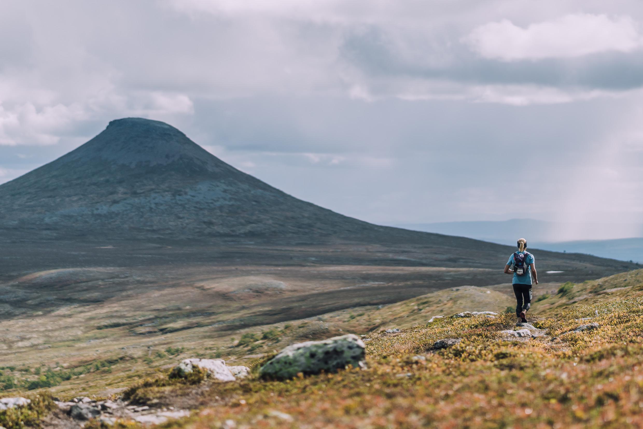 Footing dans les montagnes d'Idre, Dalécarlie
