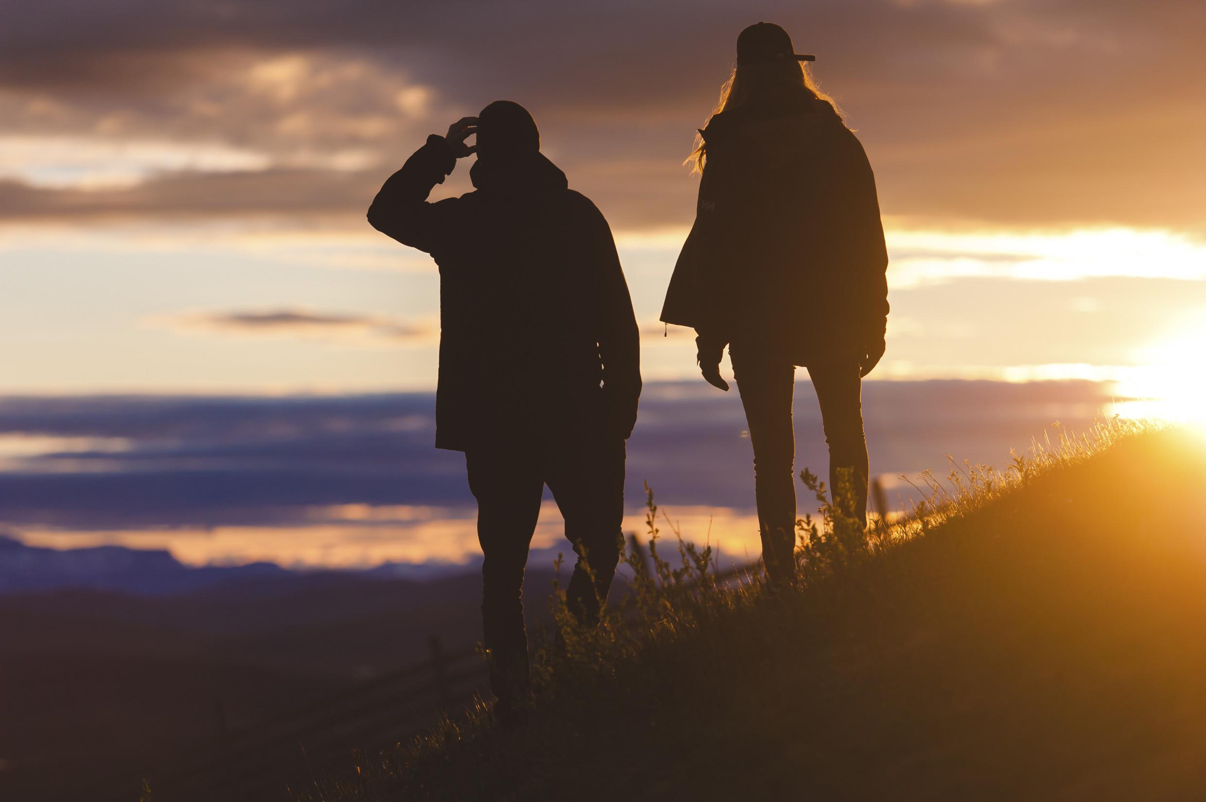 Soleil de minuit en Suède