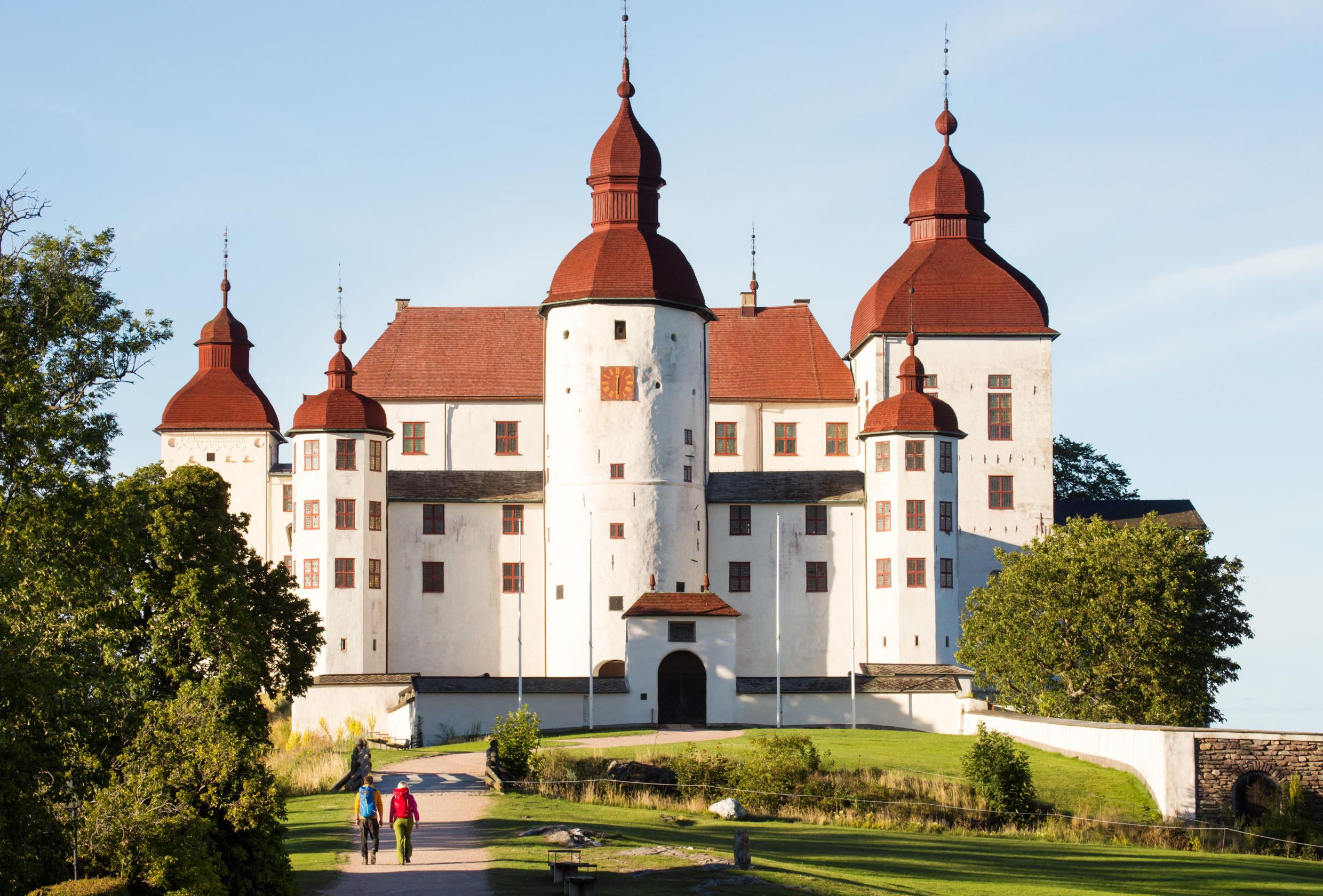 Summer at Läckö Castle in West Sweden