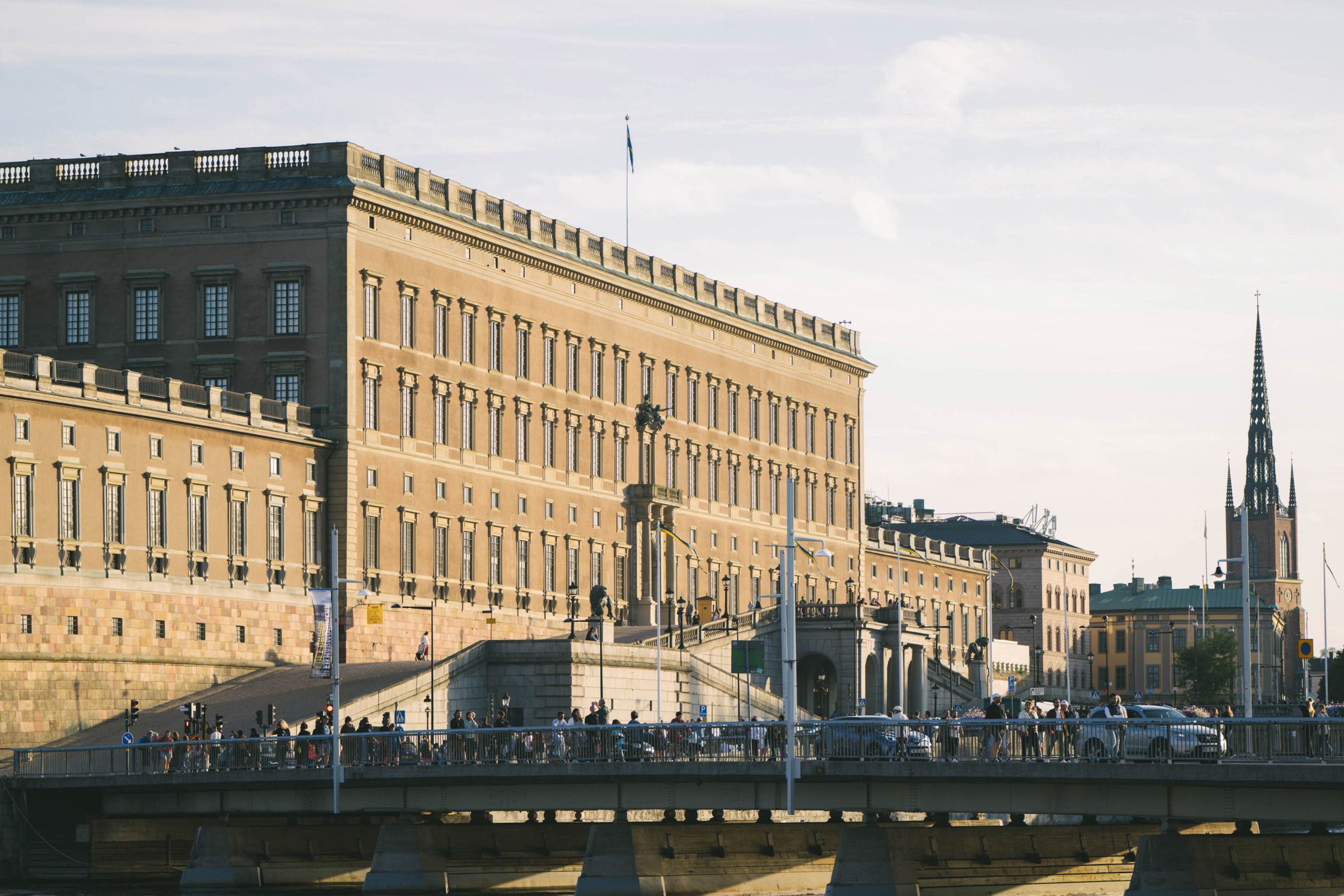 The Royal Palace in Stockholm.