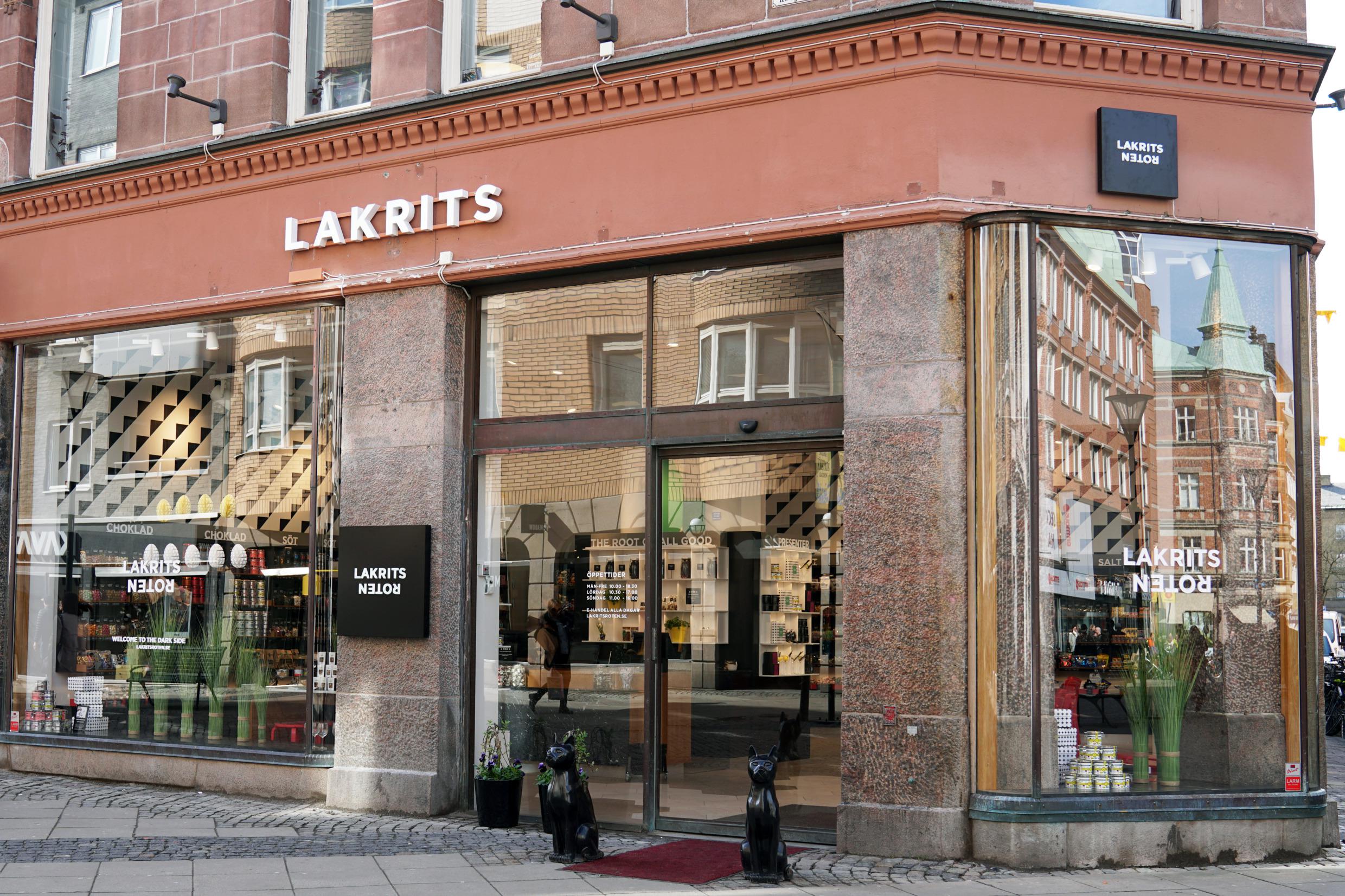 Magasin de réglisse Lakritsroten