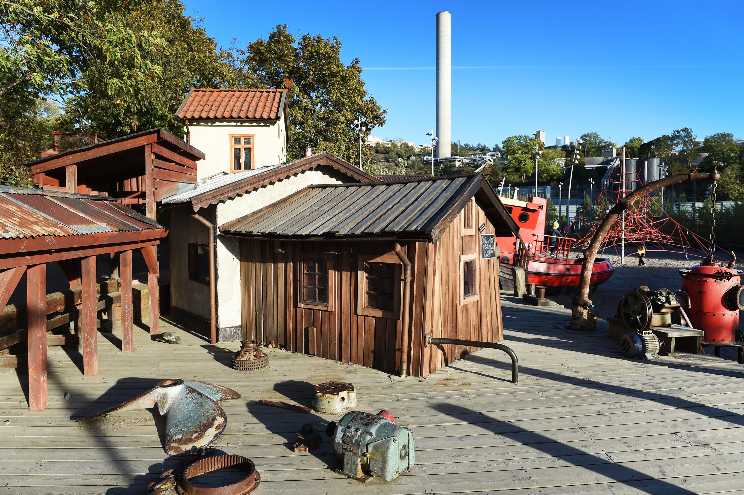 Le parc Anders Franzén à Stockholm