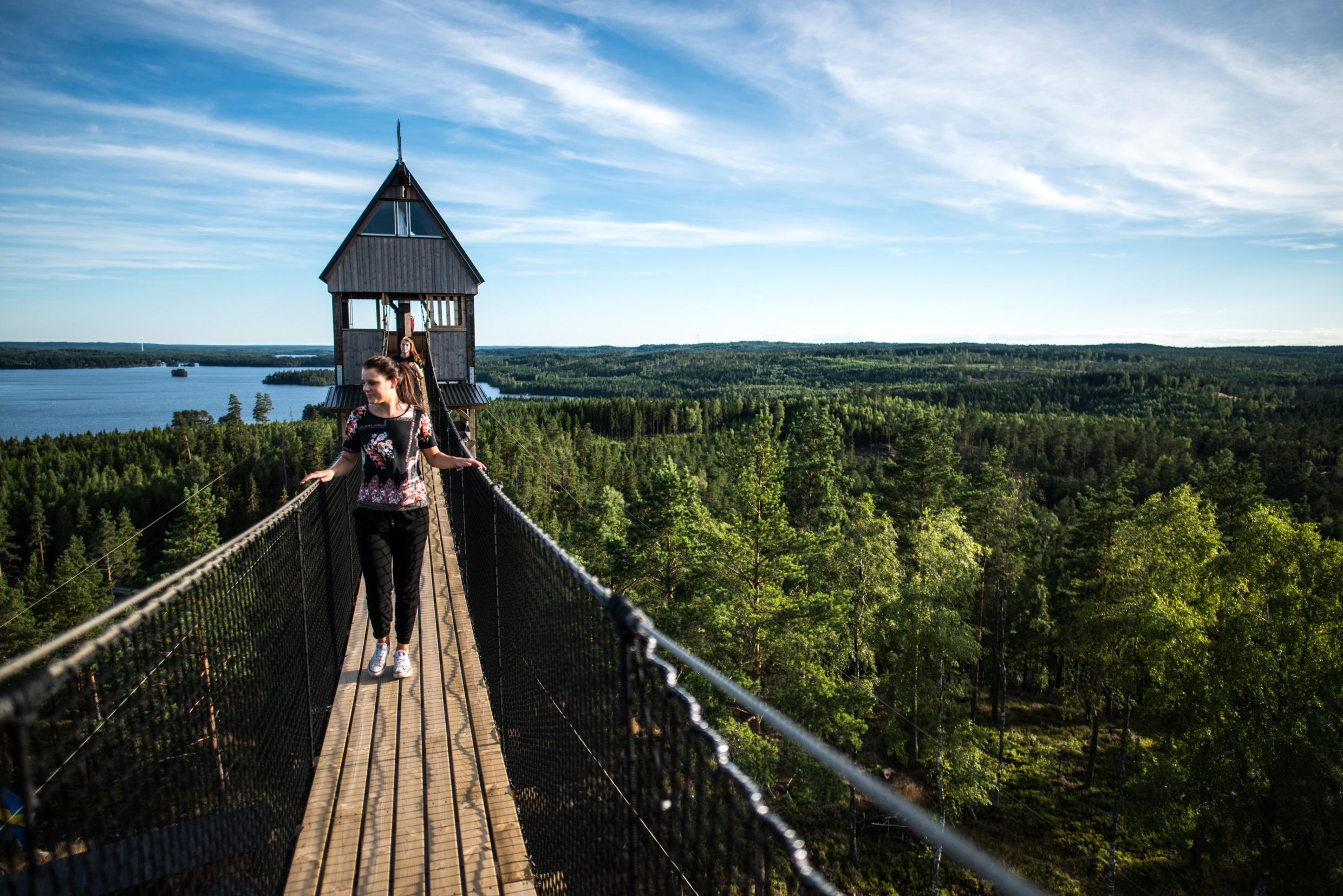 Little Rock Lake Zipline, Småland