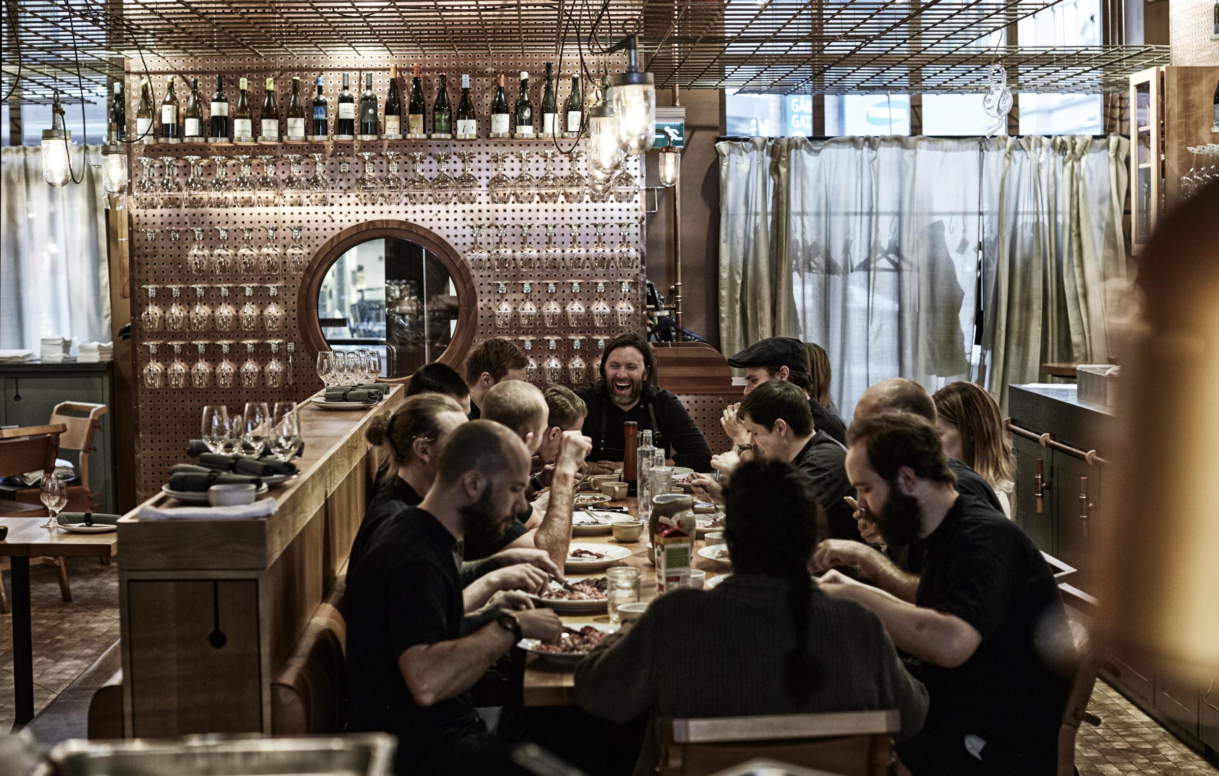 Niklas Ekstedt im Ekstedt in Stockholm.