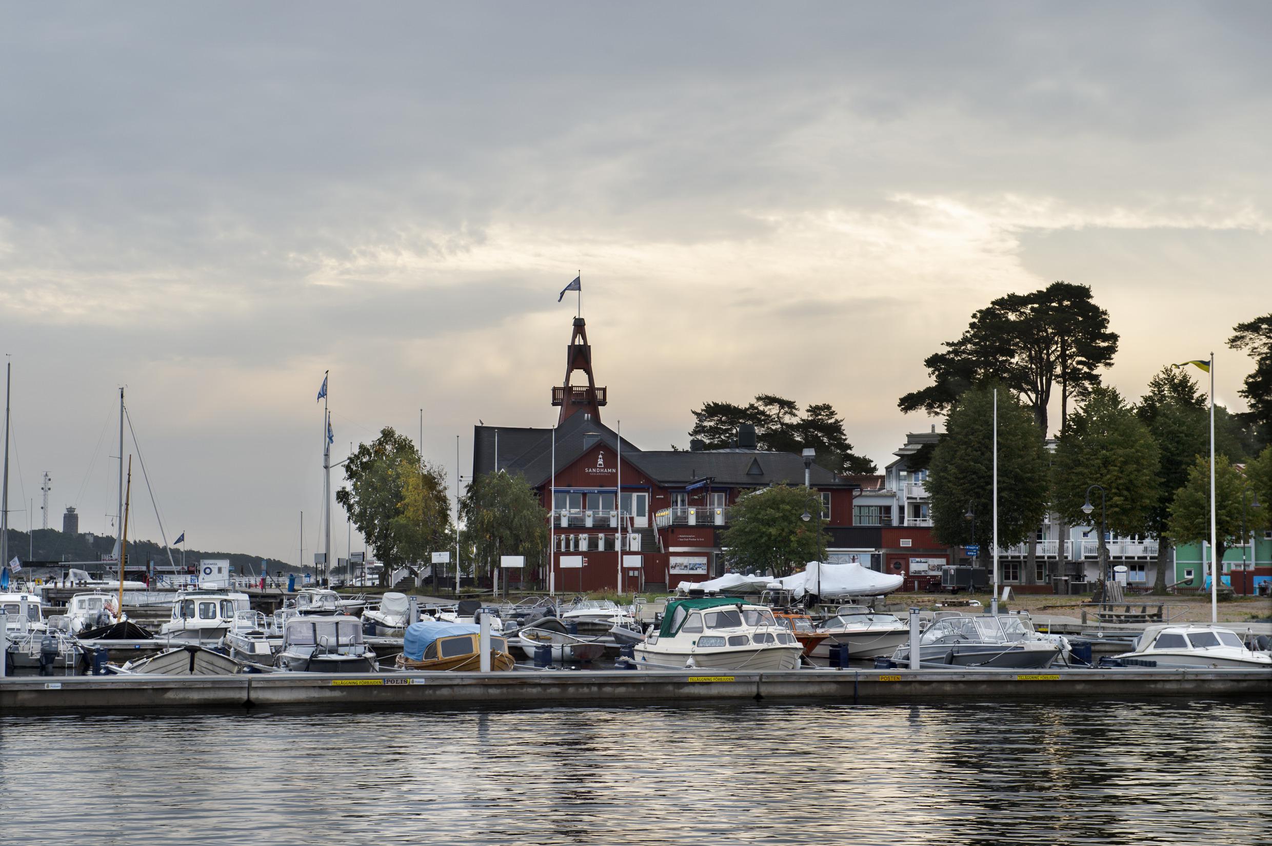 Sandhamn Seglarhotell, dans l'archipel de Stockholm