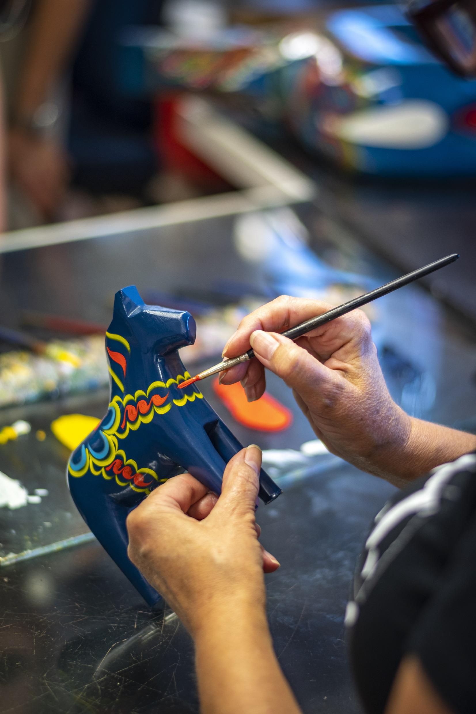 Dalapaardje in Dalarna