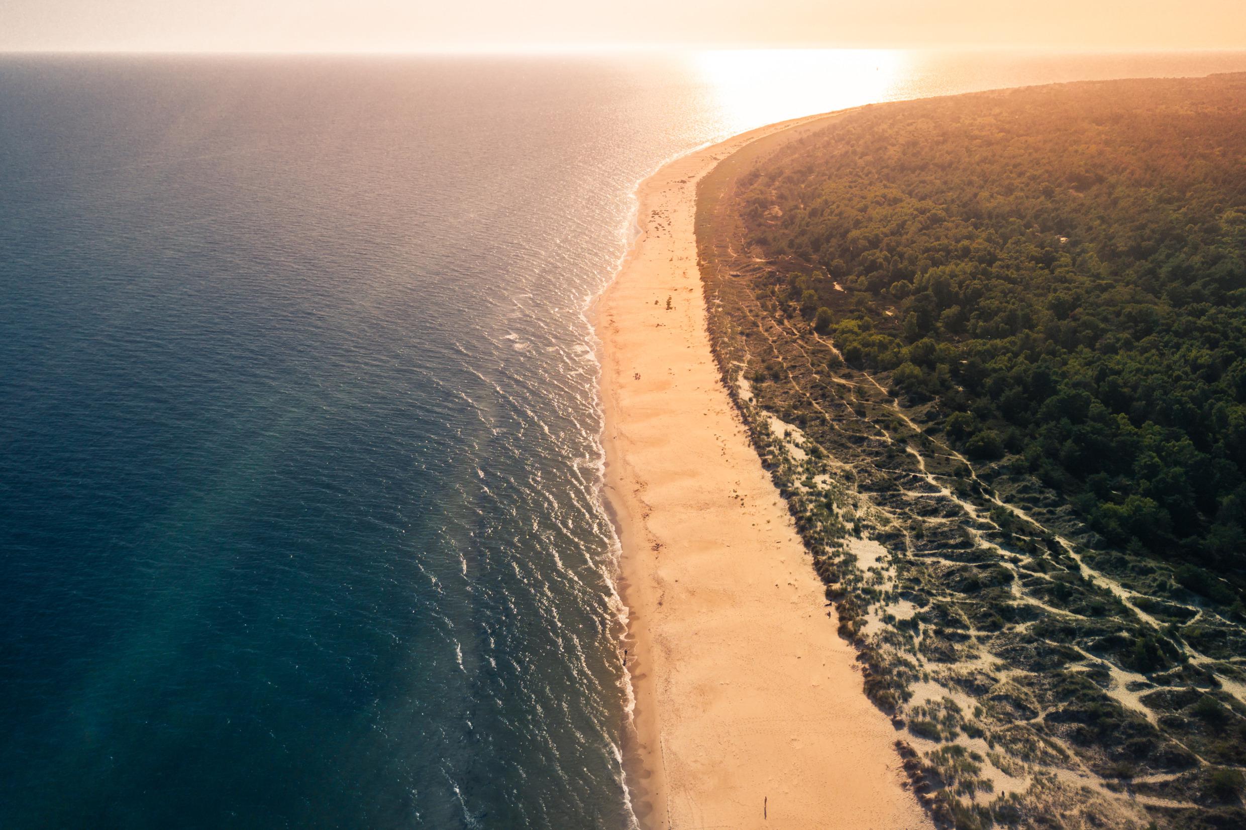 La plage de Sandhammaren