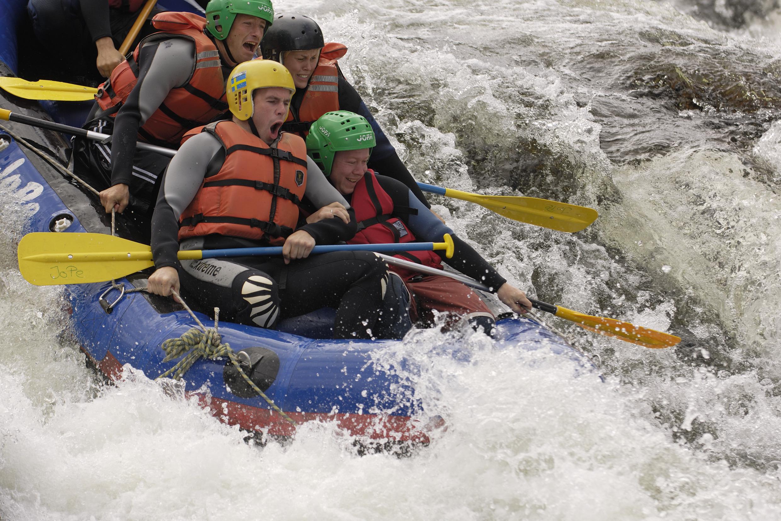 River rafting