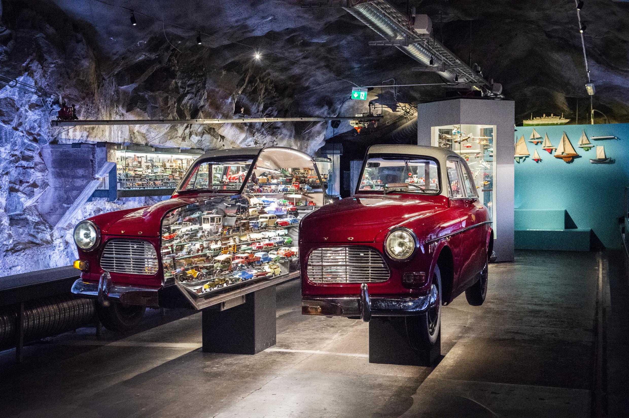 Bergrummet toy museum in Stockholm