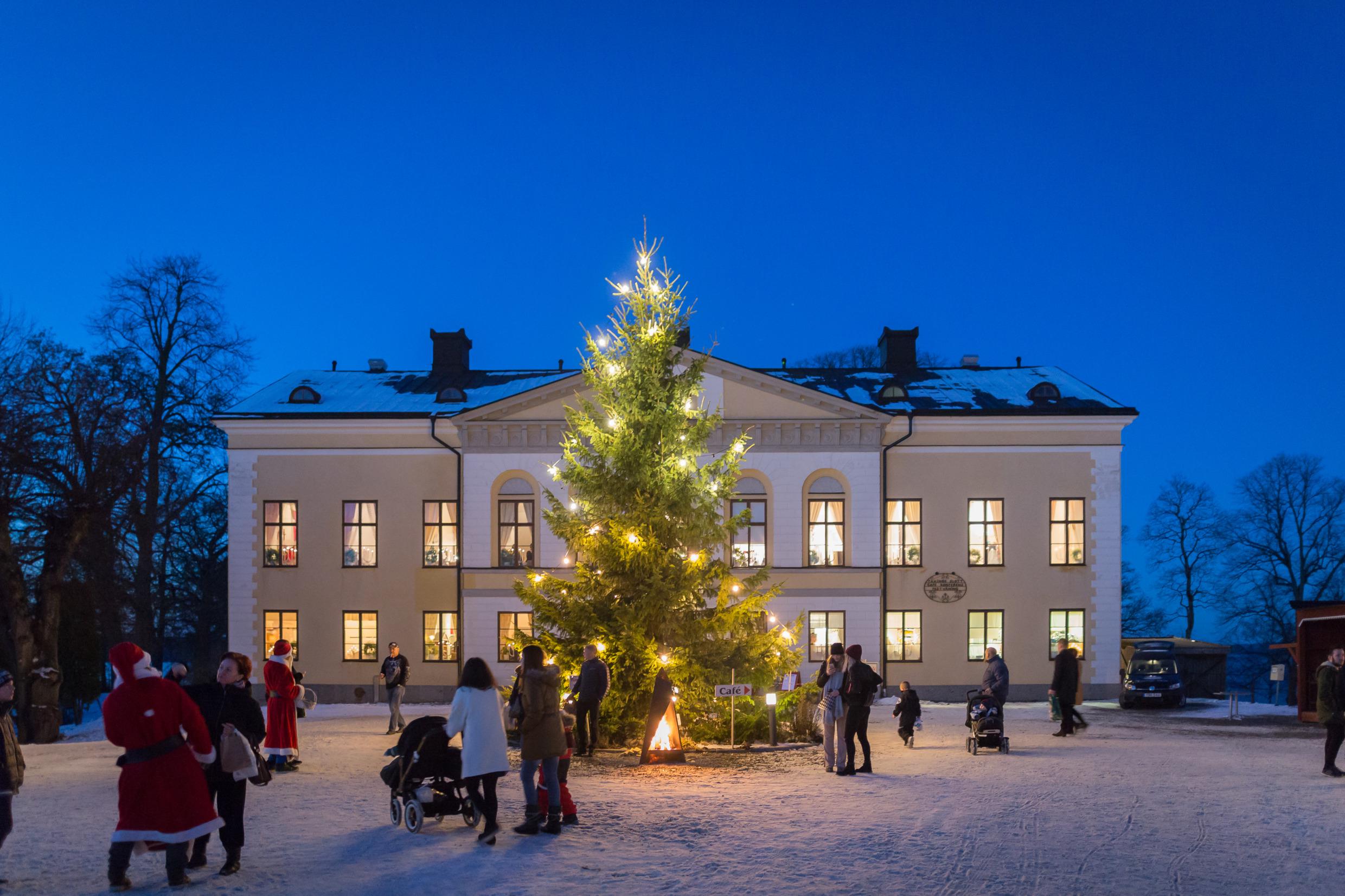 Weihnachtsmarkt im Schloss Taxinge,Nykvarn