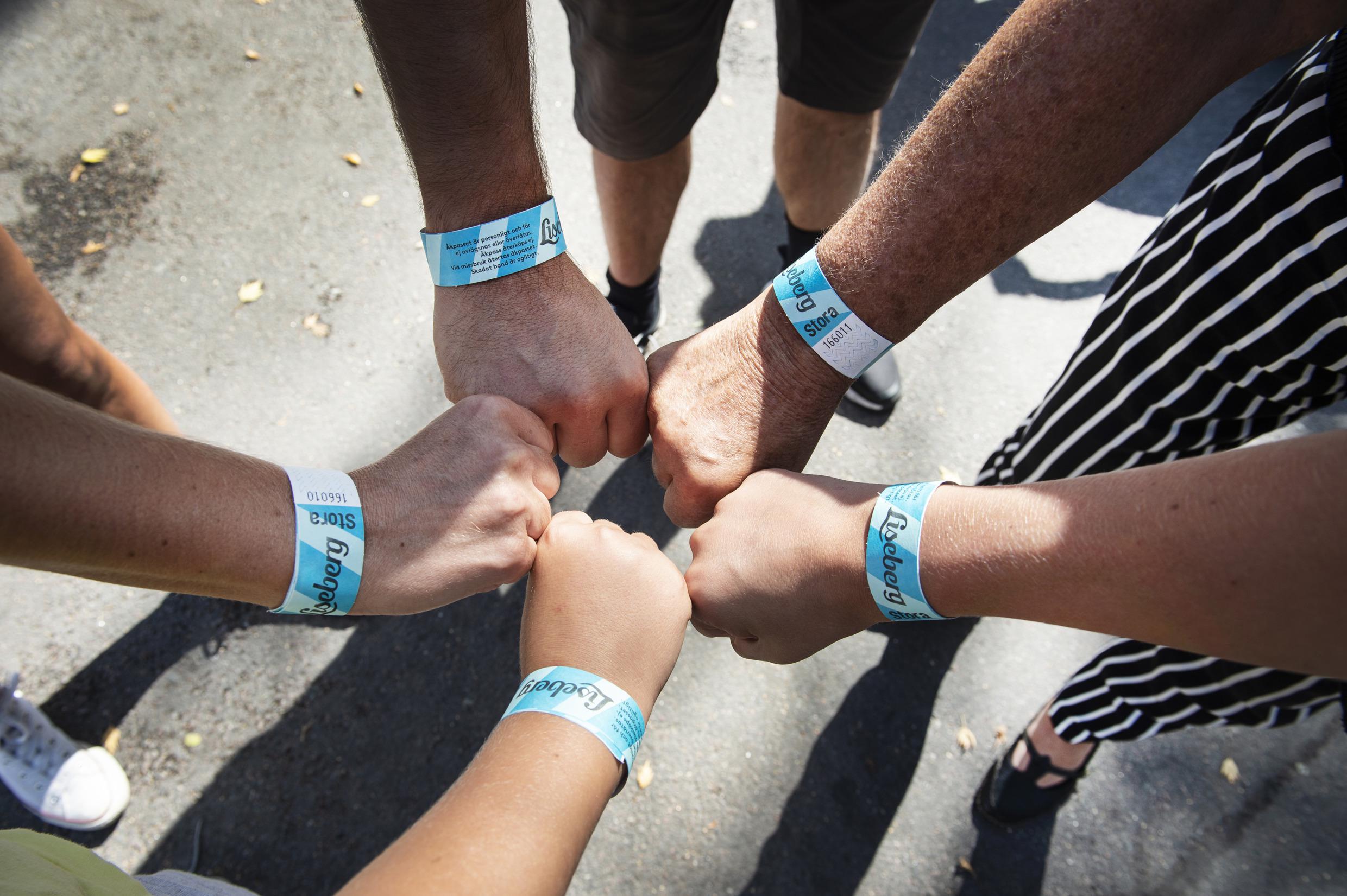 Amusement park Liseberg in Gothenburg
