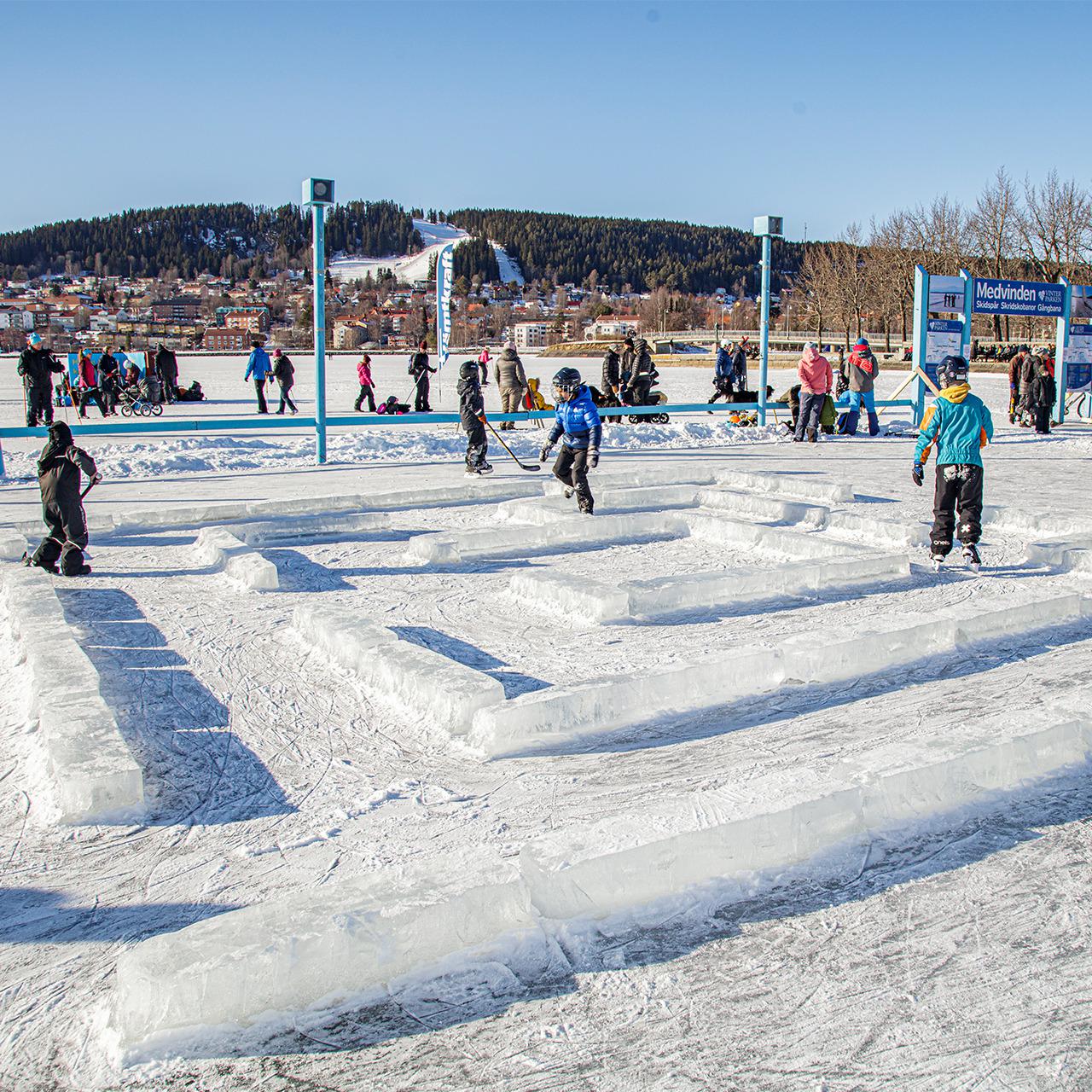 Le parc d'hiver, Östersund