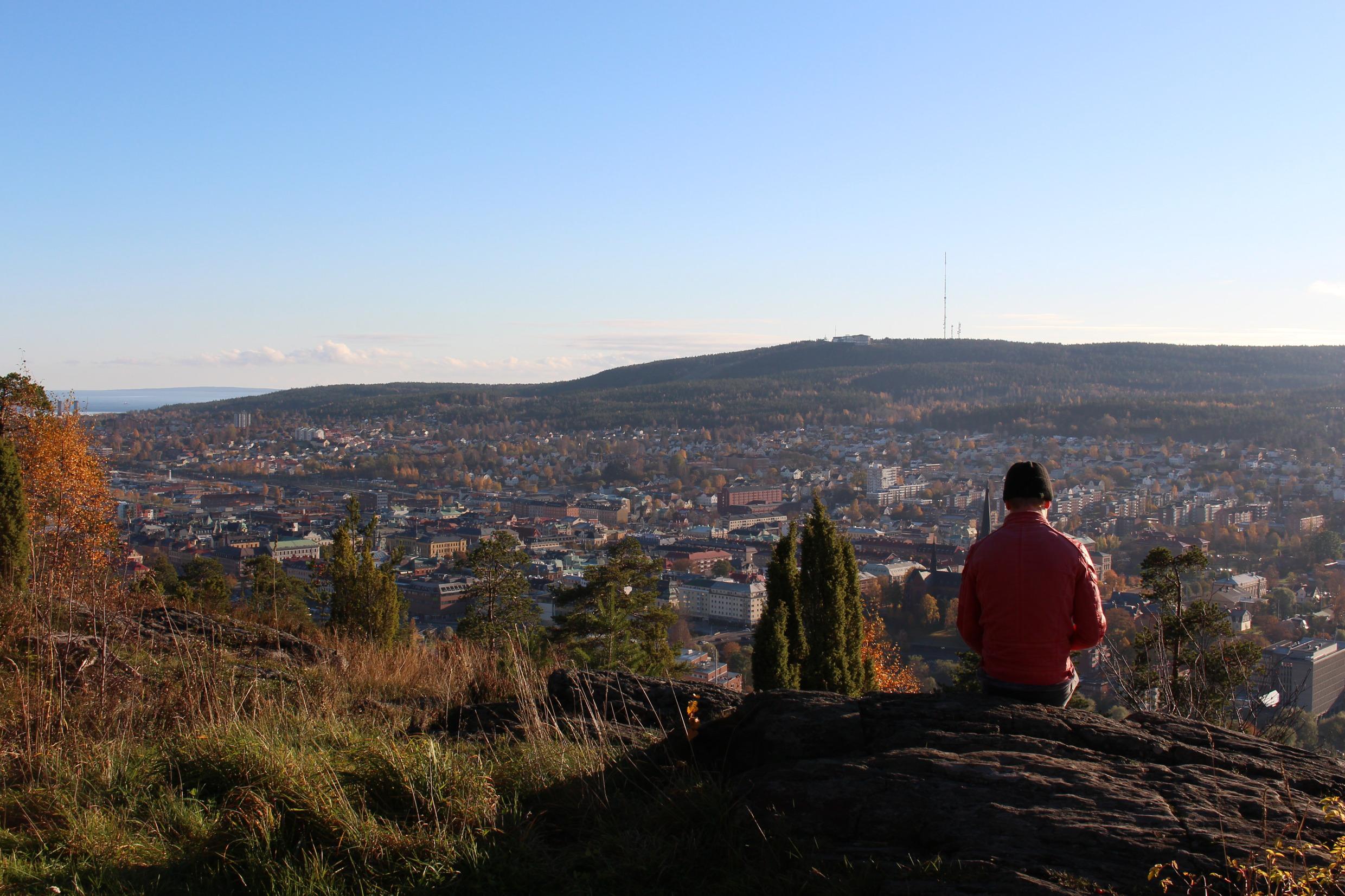 UItzicht over Sundsvall