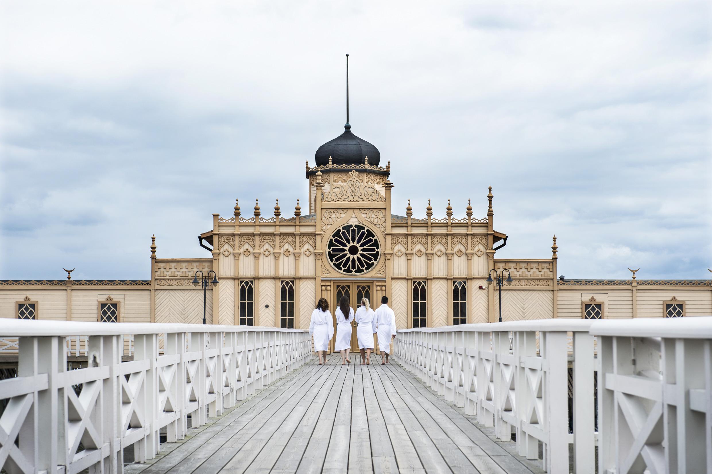 Bains froids en plein air