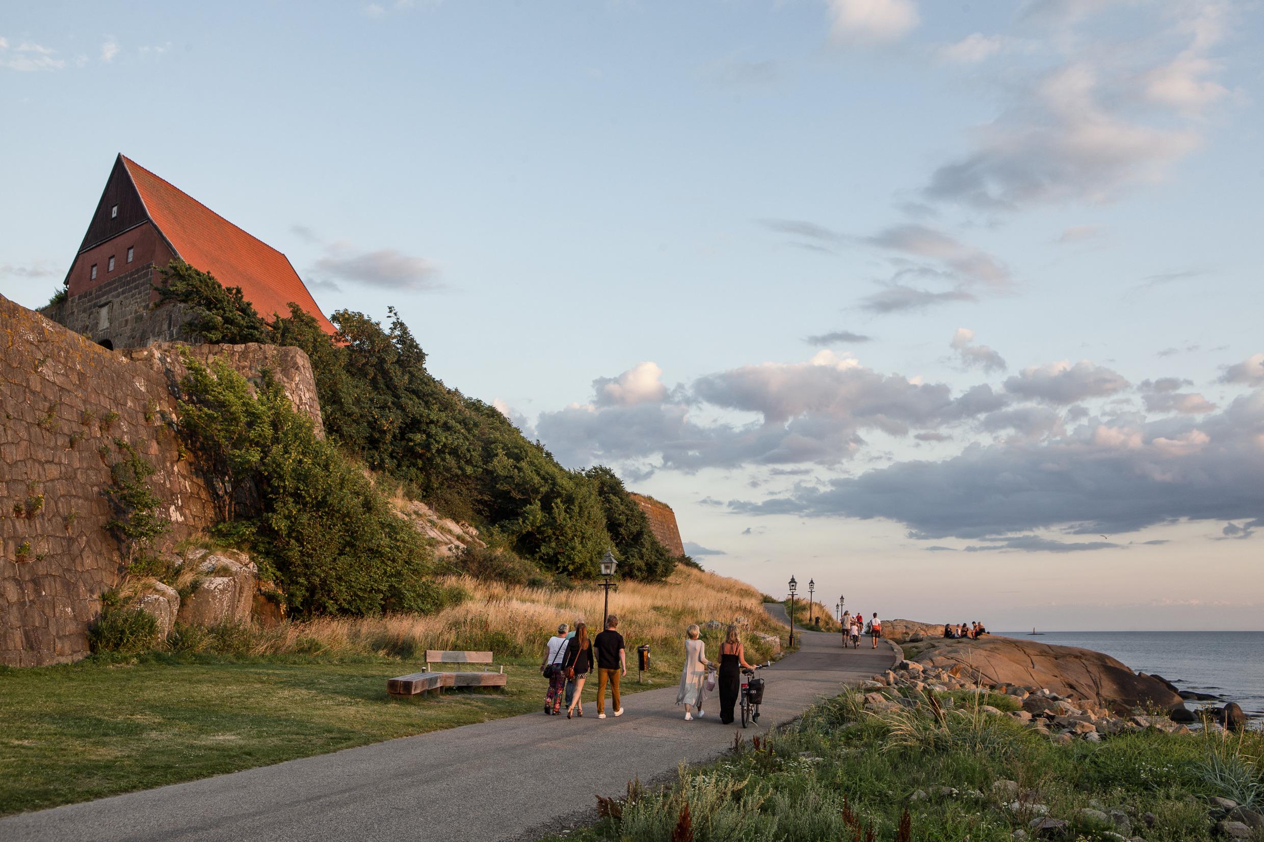 Promenade à Varberg, Halland