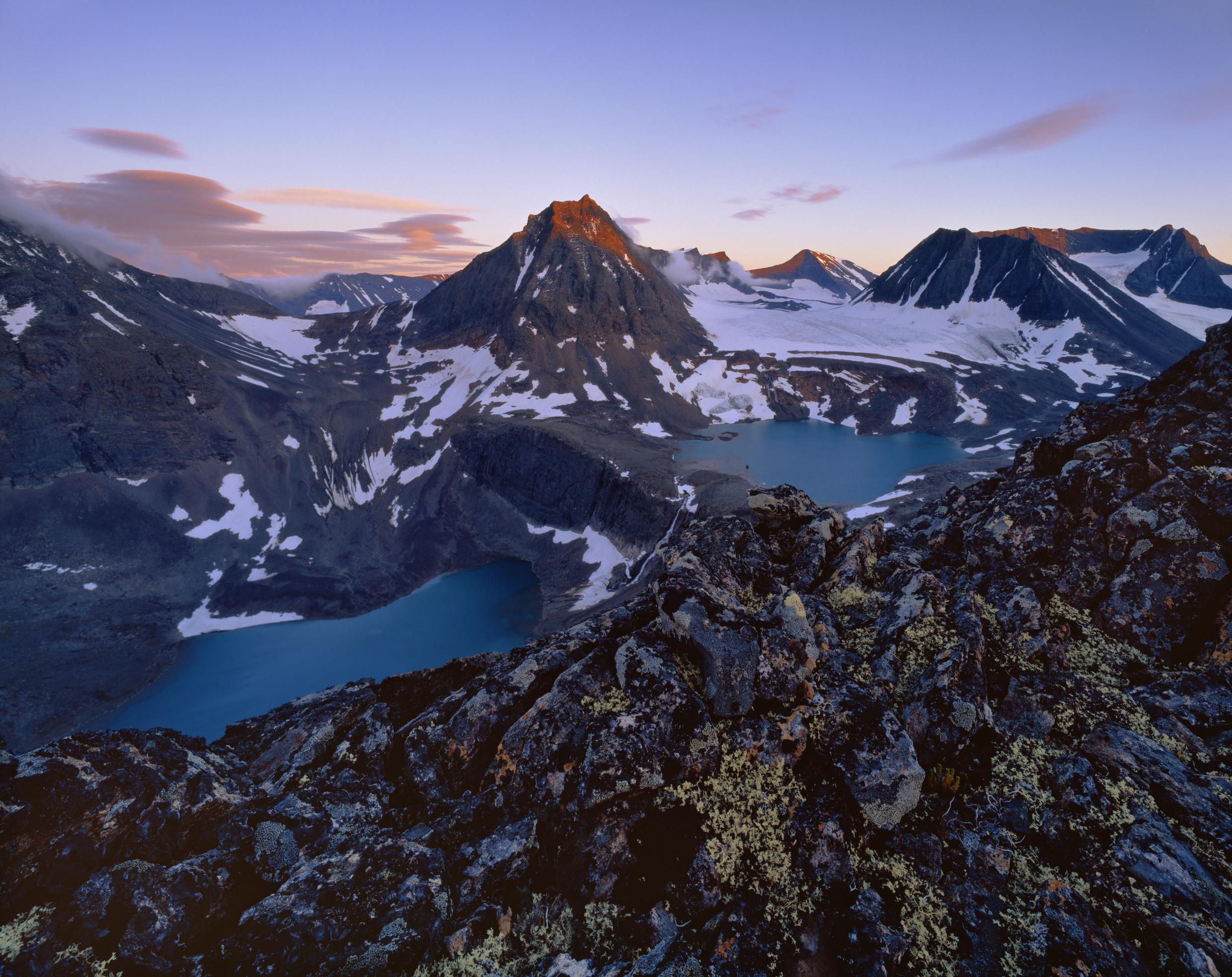 Scandinavische bergen