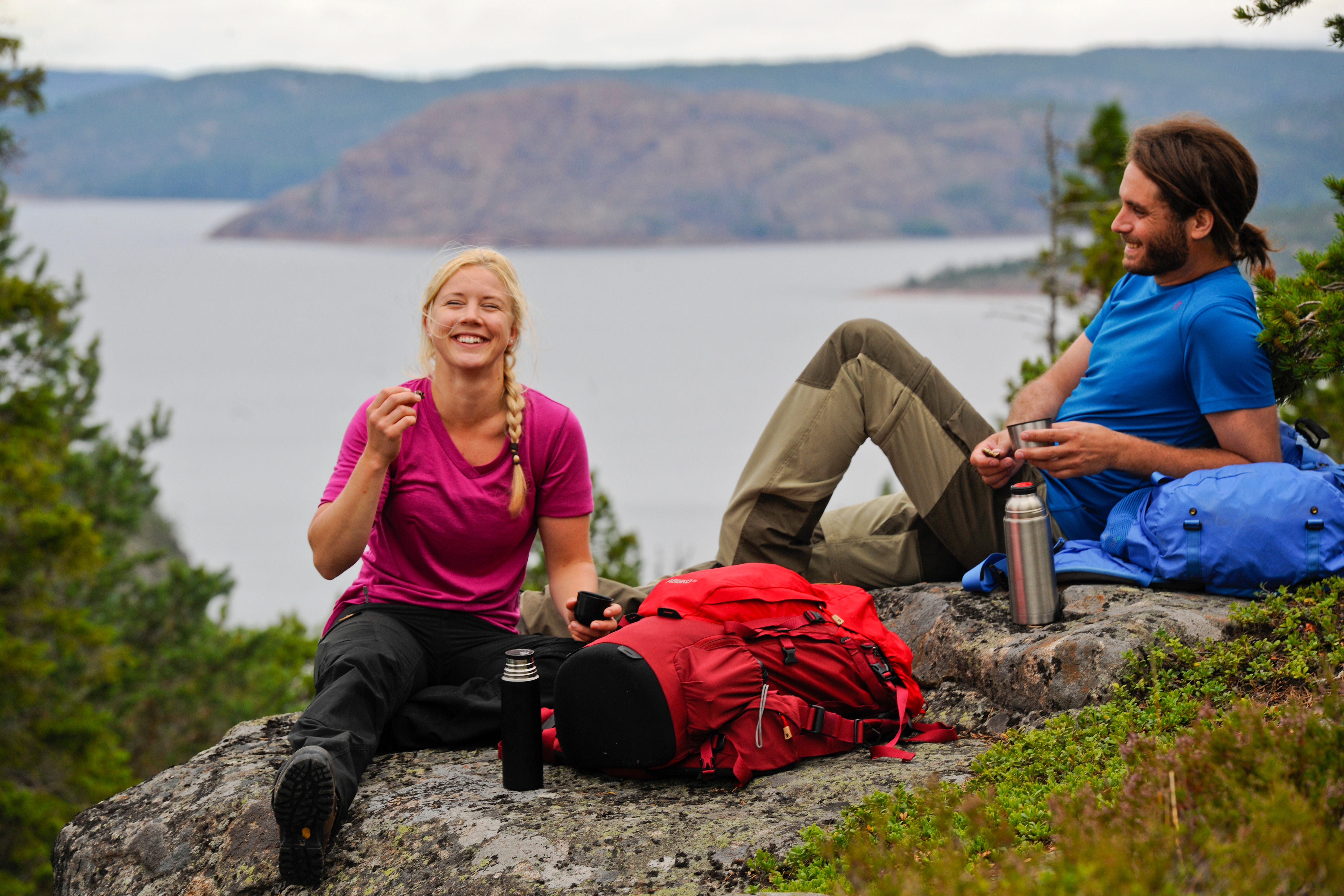 Kaffeepause auf dem Skuleberget