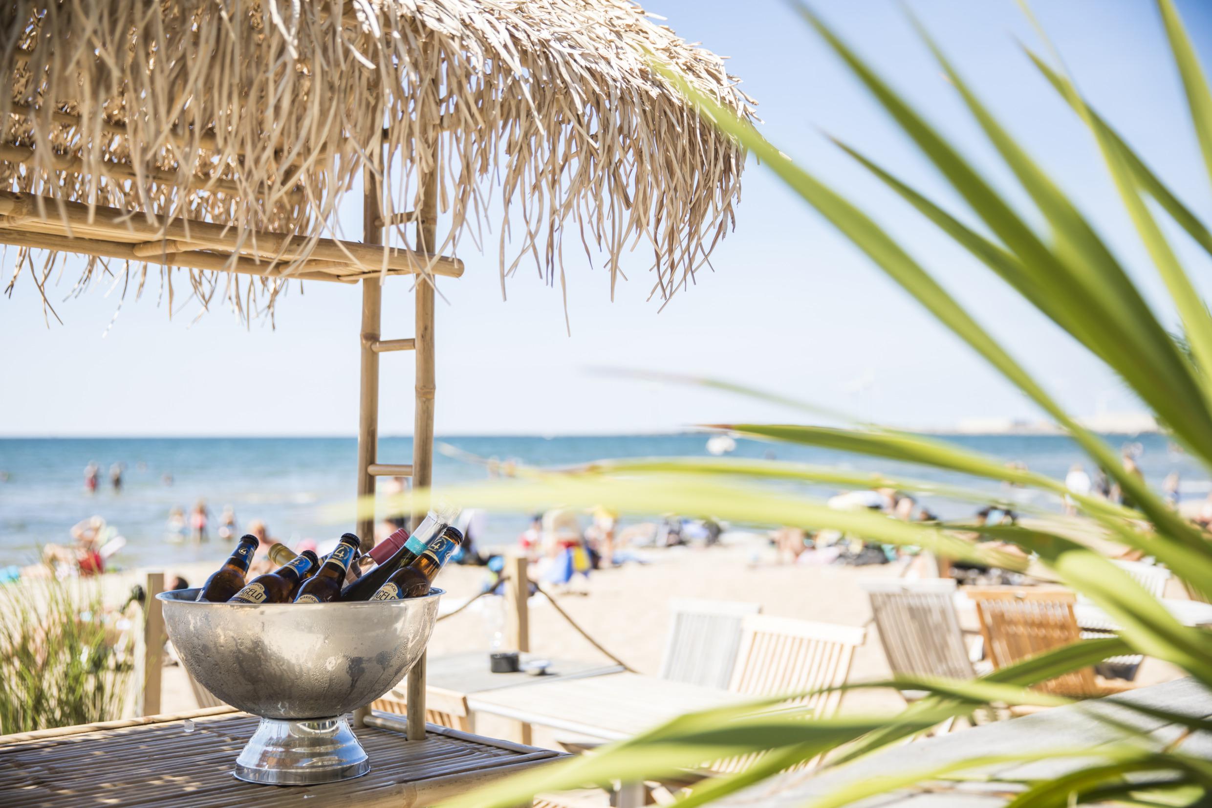 La plage de Skrea, Halland