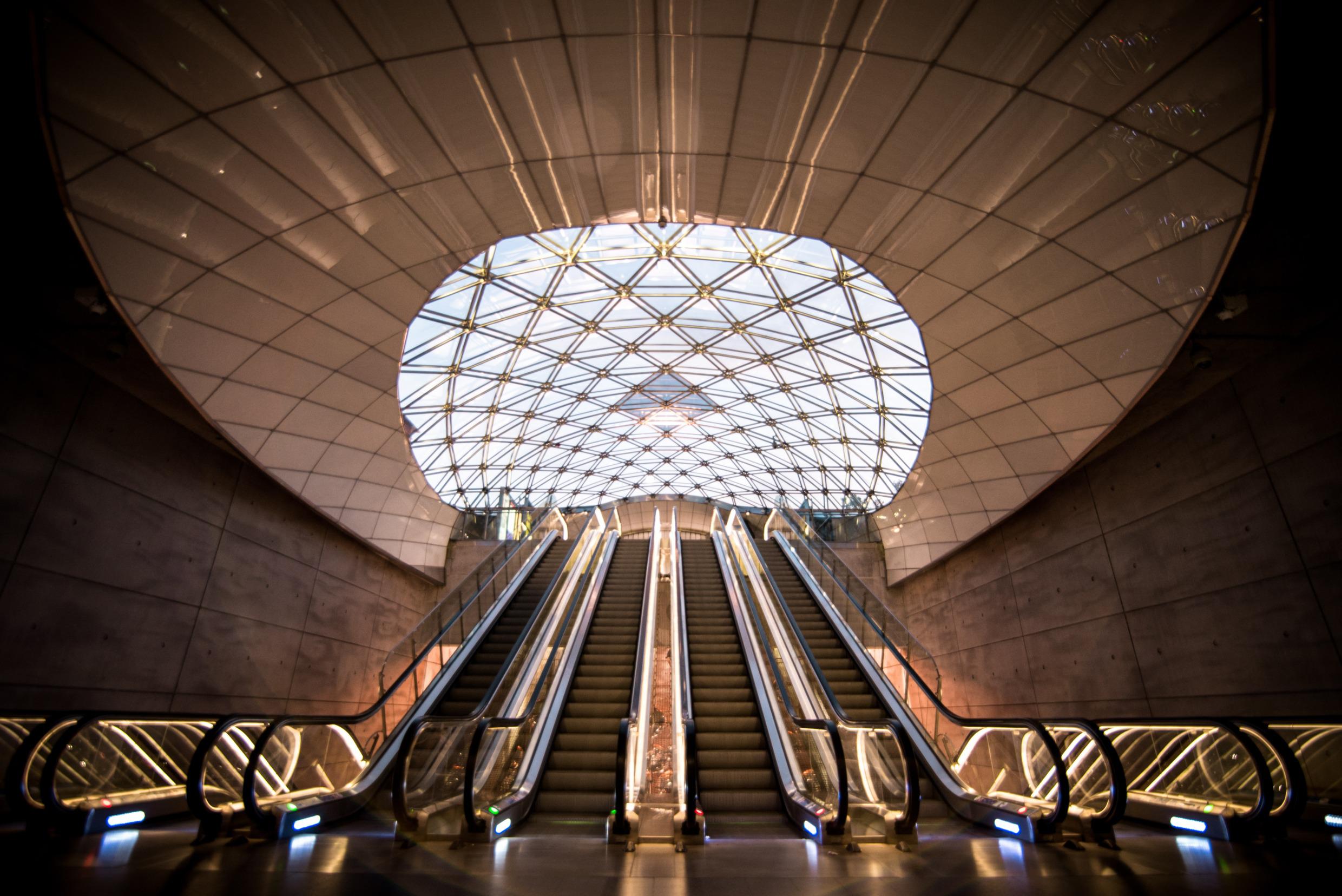 La station de métro Triangeln