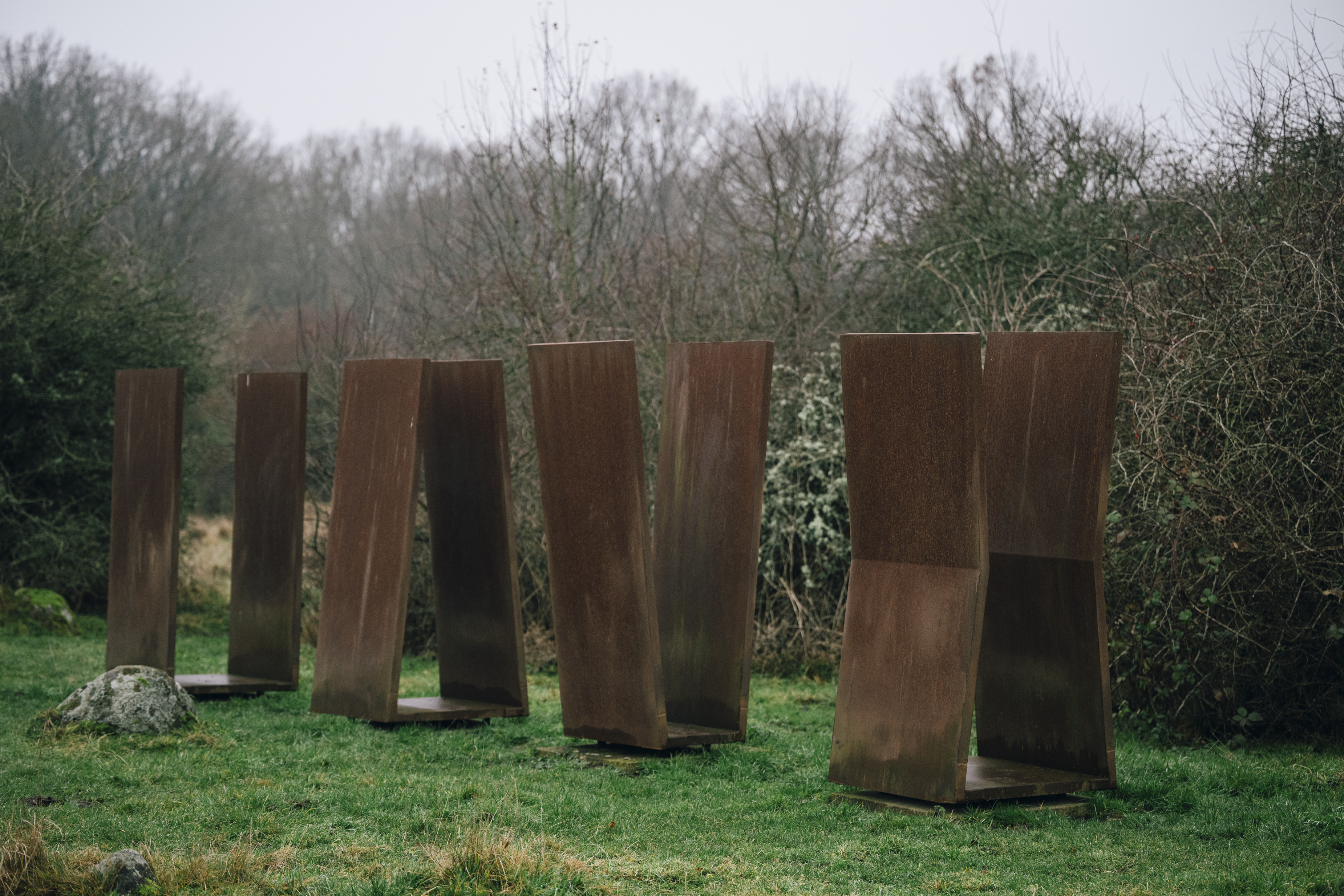 Art set in a green area of Kivik Art Centre.