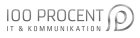 100 procent media logotype