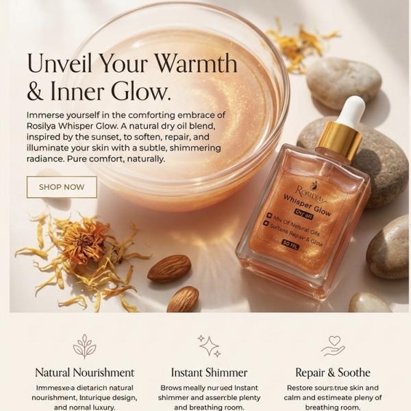 Whisper Glow Dry Oil