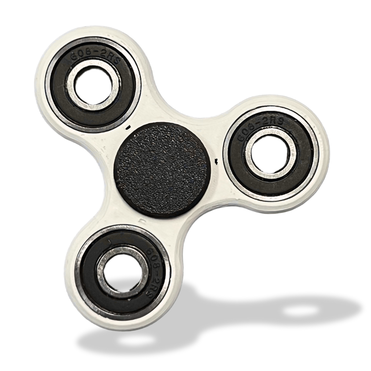 stor bild på produkten: Fidget spinner Trio spin med kullager - Välj bland flera färger!