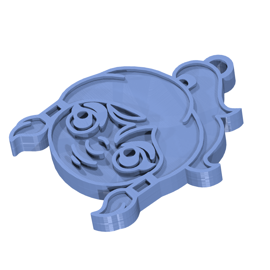 bild nr 2 på produkten: Korra Nyckelring - Inspirerad Avatar-figur, Tålig ABS-Polymer, Perfekt för Fandom-samlingar och Vardagsbruk