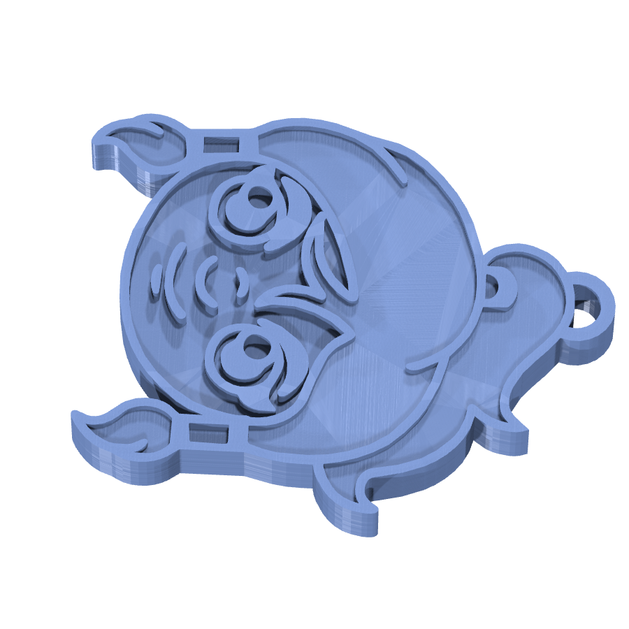 bild nr 3 på produkten: Korra Nyckelring - Inspirerad Avatar-figur, Tålig ABS-Polymer, Perfekt för Fandom-samlingar och Vardagsbruk