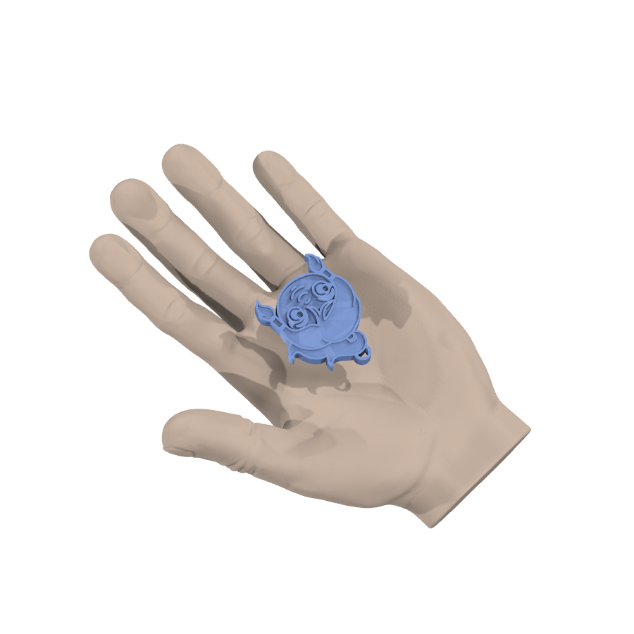 bild nr 4 på produkten: Korra Nyckelring - Inspirerad Avatar-figur, Tålig ABS-Polymer, Perfekt för Fandom-samlingar och Vardagsbruk