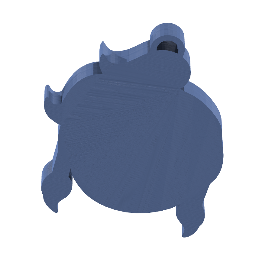 bild nr 5 på produkten: Korra Nyckelring - Inspirerad Avatar-figur, Tålig ABS-Polymer, Perfekt för Fandom-samlingar och Vardagsbruk