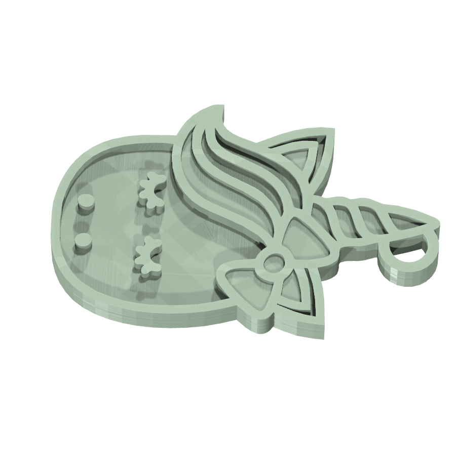 bild nr 3 på produkten: En Nyckelring i form av en fantastisk enhörning, inspirerad av den berömda rollen i filmen 'Labyrinth' - en magisk pärla som är perfekt att bära som en bevis på din kärlek till den klassiska fantasy-filmen.