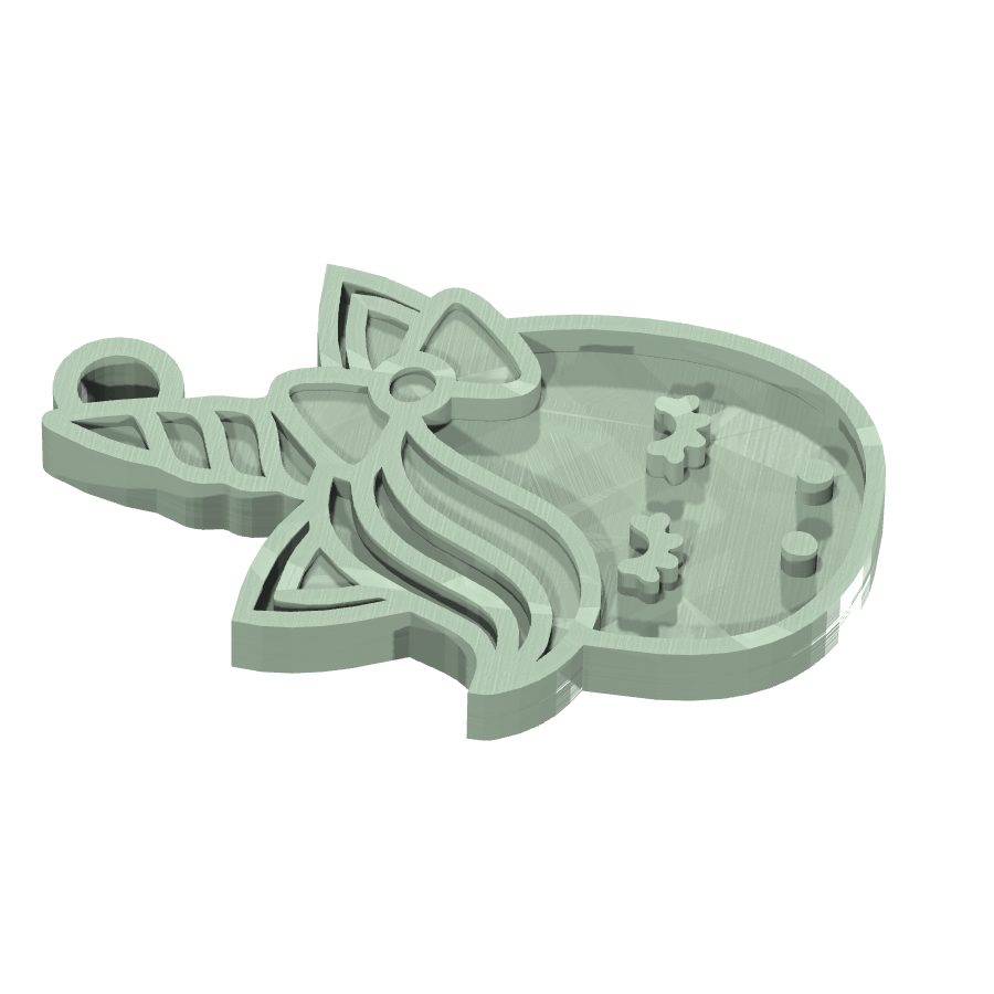 bild nr 7 på produkten: En Nyckelring i form av en fantastisk enhörning, inspirerad av den berömda rollen i filmen 'Labyrinth' - en magisk pärla som är perfekt att bära som en bevis på din kärlek till den klassiska fantasy-filmen.