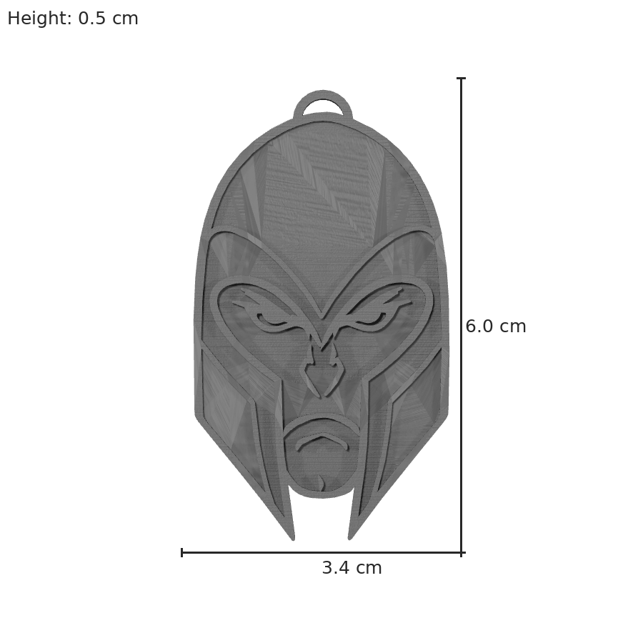 bild nr 8 på produkten: Magneto - Den kraftfulla nyckelringen med Marvel-inspirerat utseende som kommer rädda världen, eller förstärka din egen! Efter förebilden i komiksboksserien X-Men, Magneto är en karaktär med en rymdälsklädd superhjälte dräkt. Denna funktionella