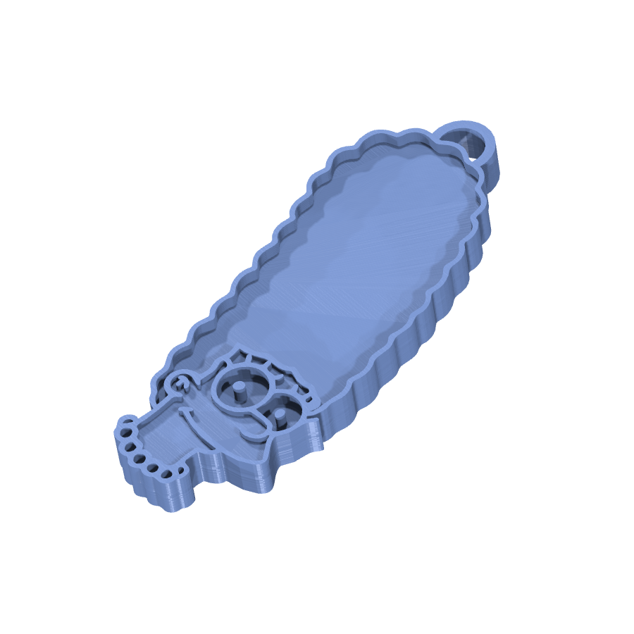 bild nr 2 på produkten: En vänlig minnessmycke i form av en nyckelring med Marge Simpson som motiv, från den kända TV-serien The Simpsons. Denna minnesstensformade nyckelring är perfekt för alla Simpsons-fantaster och är en bevisning på ditt intresse för denna ikoniska familj.