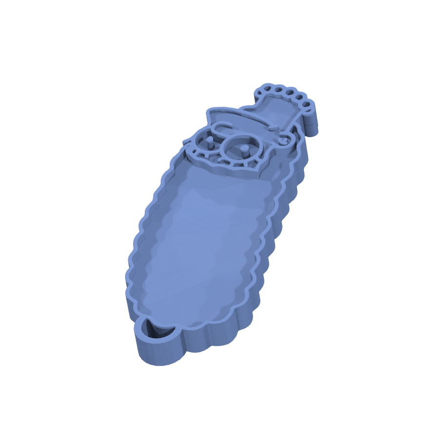 bild nr 6 på produkten: En vänlig minnessmycke i form av en nyckelring med Marge Simpson som motiv, från den kända TV-serien The Simpsons. Denna minnesstensformade nyckelring är perfekt för alla Simpsons-fantaster och är en bevisning på ditt intresse för denna ikoniska familj.