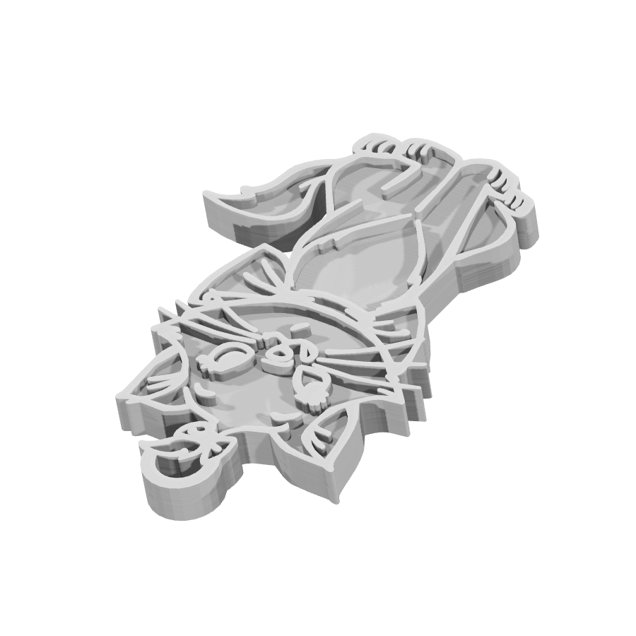 bild nr 6 på produkten: Nyckelring med Marie från Aristocats - en robust och slagtålig nyckelring i plast som passar perfekt i fickan och visar din kärlek till den älskade Disney-katten Marie, en av de tre charmiga systrarna i den klassiska animerade filmen Aristocats