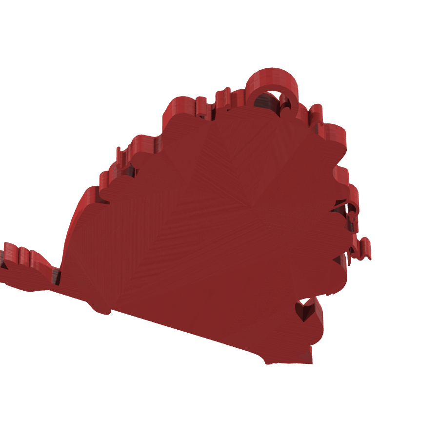 bild nr 5 på produkten: Nyckelring med motiv av Merida inspirerad från den älskade Disneyfilmen Brave, perfekt för fans av den tuffa och oberoende skotska prinsessan, som är tillverkad i en slagtålig plast och har en rimlig storlek som passar i fickan