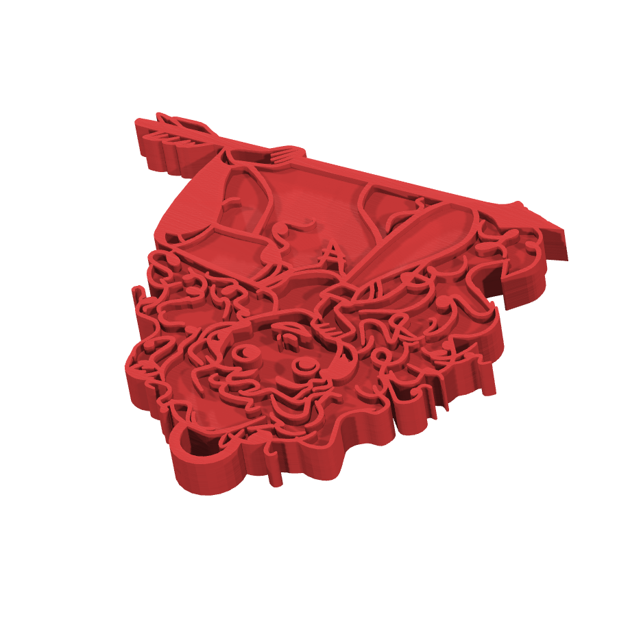 bild nr 6 på produkten: Nyckelring med motiv av Merida inspirerad från den älskade Disneyfilmen Brave, perfekt för fans av den tuffa och oberoende skotska prinsessan, som är tillverkad i en slagtålig plast och har en rimlig storlek som passar i fickan