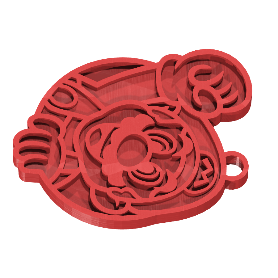 bild nr 3 på produkten: Nyckelring inspirerad från Mario, en ikonisk figur från det klassiska Nintendo-spelet Super Mario Bros., tillverkad i slagtålig plast för att hålla längre och passa perfekt i fickan, perfekt för fans av klassiska spel och nostalgiska kollektioner