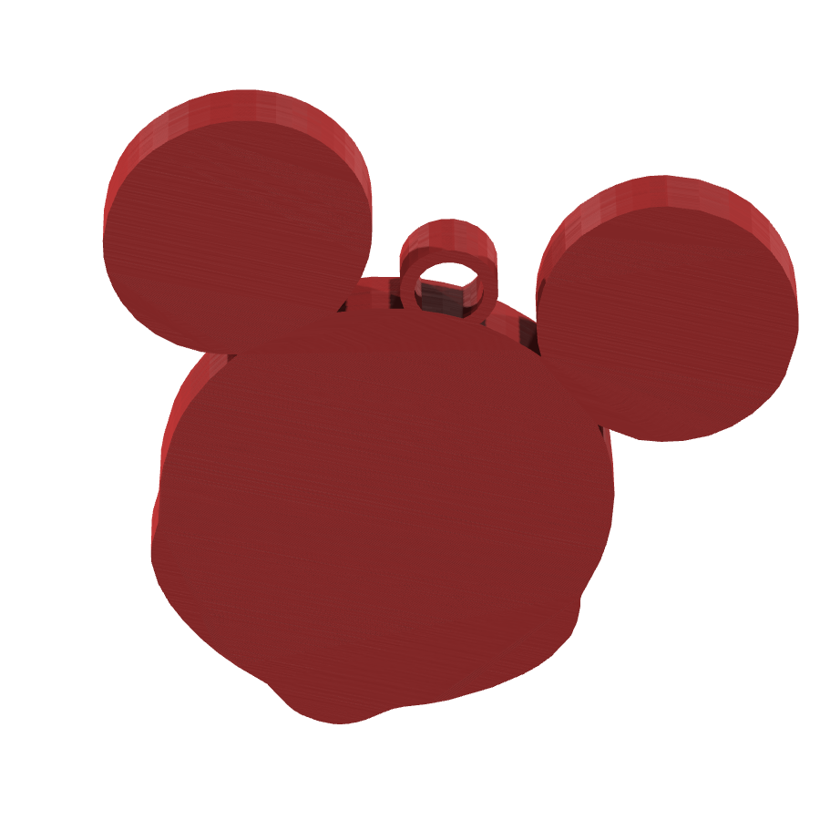 bild nr 5 på produkten: En charmig nyckelring med Mickey Mouse som motiv, inspirerad från den klassiska Disney-figuren, perfekt för fans av den ikoniska musen som förknippar barn och vuxna med nostalgia och magi, användbar som en personlig pryl för att ge din nyckelknippa en