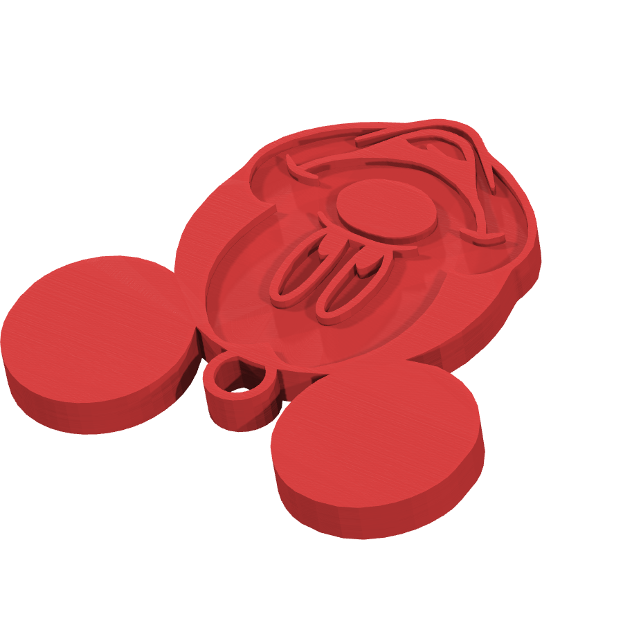 bild nr 6 på produkten: En charmig nyckelring med Mickey Mouse som motiv, inspirerad från den klassiska Disney-figuren, perfekt för fans av den ikoniska musen som förknippar barn och vuxna med nostalgia och magi, användbar som en personlig pryl för att ge din nyckelknippa en