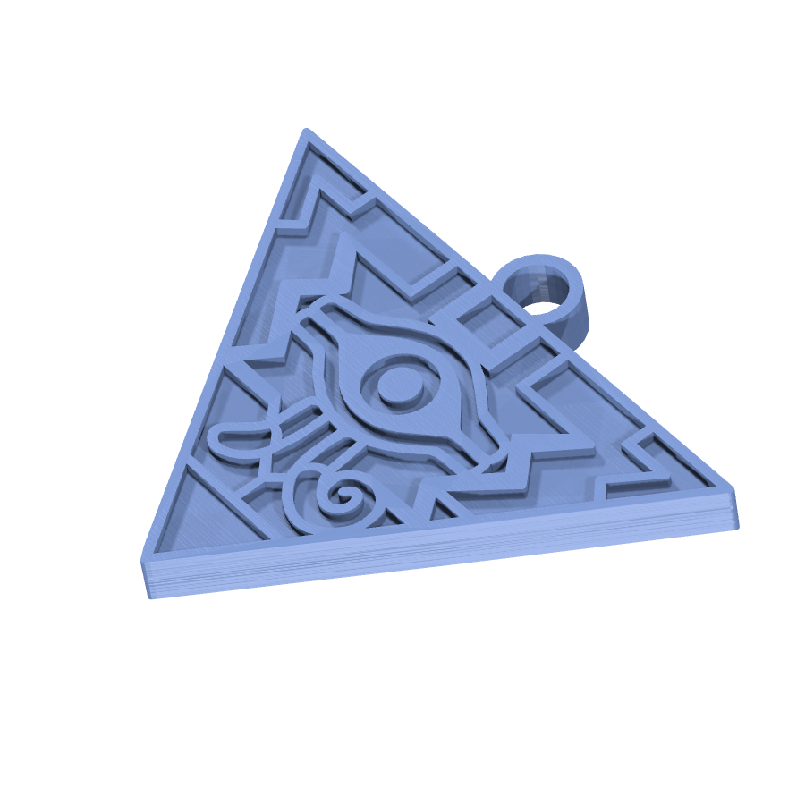 bild nr 2 på produkten: Nyckelring i form av Millennium Puzzle, en ikonisk pusselbit inspirerad från det populära mangaserien Yu-Gi-Oh!, perfekt för fans av serie och film som vill visa upp sin entusiasm och kärlek till franchisen