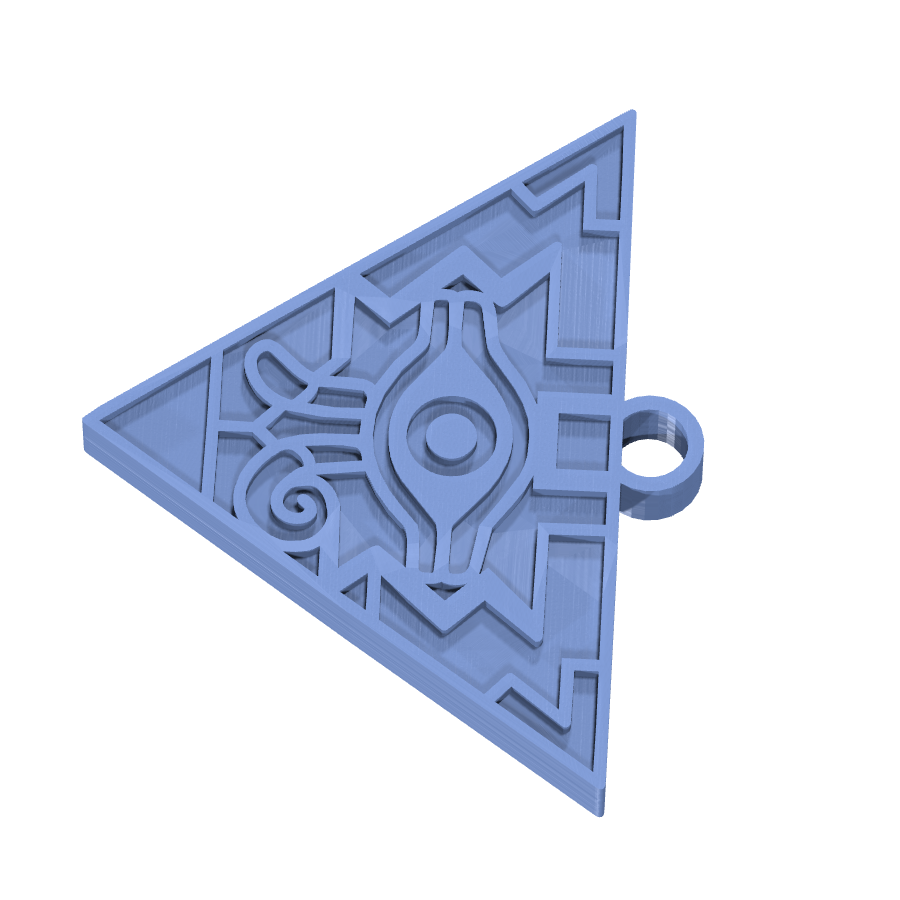 bild nr 3 på produkten: Nyckelring i form av Millennium Puzzle, en ikonisk pusselbit inspirerad från det populära mangaserien Yu-Gi-Oh!, perfekt för fans av serie och film som vill visa upp sin entusiasm och kärlek till franchisen