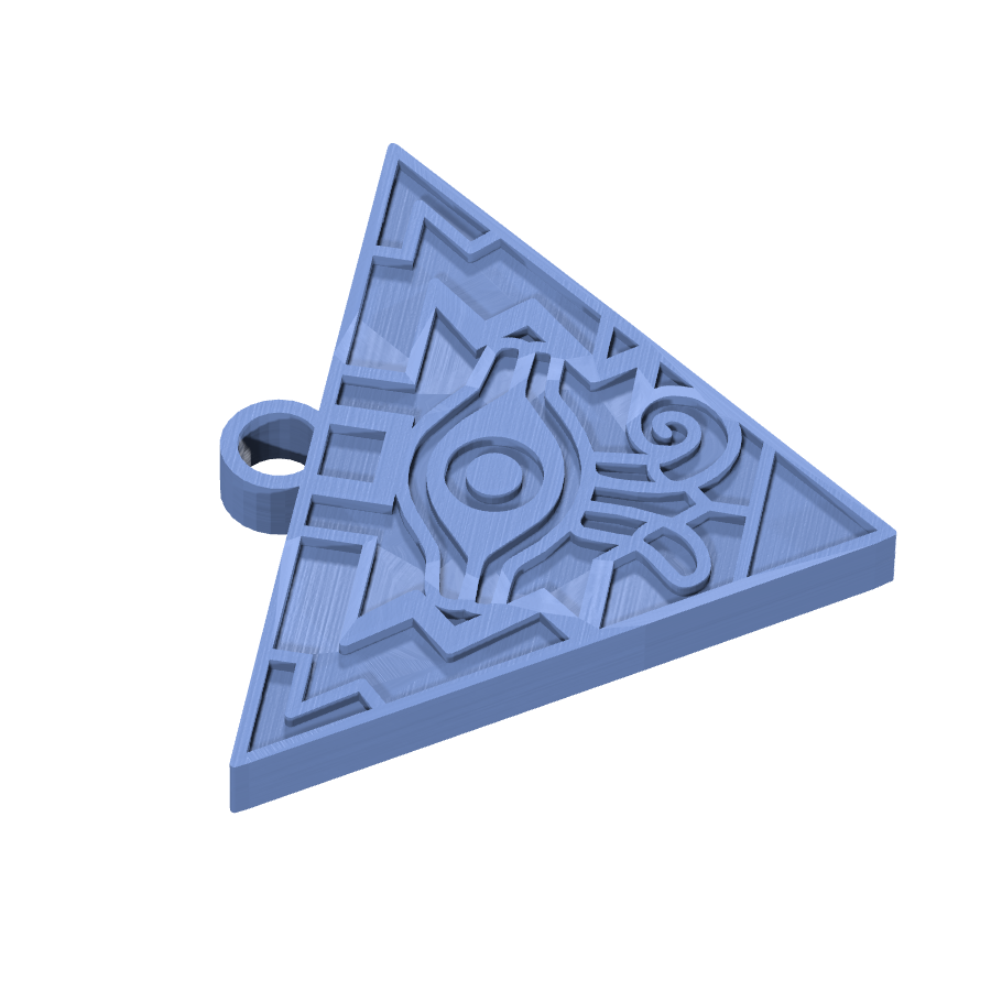 bild nr 7 på produkten: Nyckelring i form av Millennium Puzzle, en ikonisk pusselbit inspirerad från det populära mangaserien Yu-Gi-Oh!, perfekt för fans av serie och film som vill visa upp sin entusiasm och kärlek till franchisen