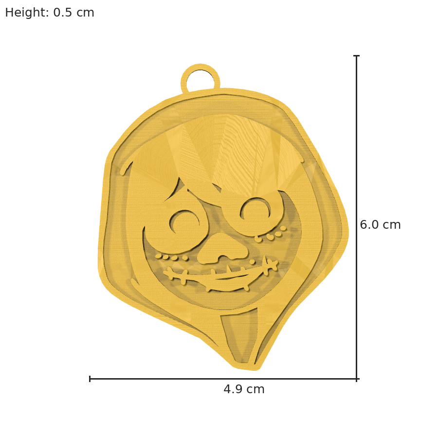 bild nr 8 på produkten: Unik nyckelring inspirerad från filmen Coco, med Miguel som hjälte, perfekt för fans av Pixar och den underbara berättelsen om musik, familj och kärlek, för att fira minnet av älskade karaktärer och berättelser