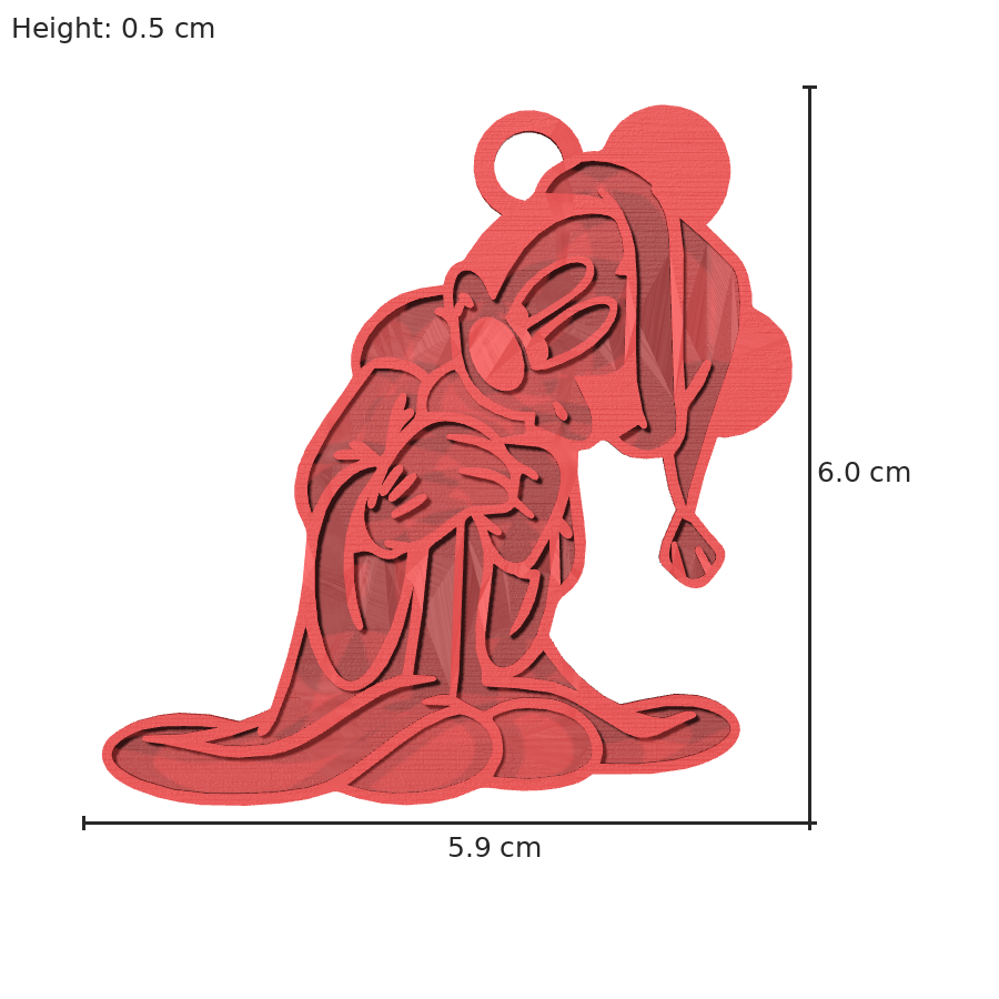 bild nr 8 på produkten: En charmig nyckelring i form av Mickey Mouse, inspirerad från den klassiska Disney-figuren, perfekt för alla som älskar Disney och julen, med en fin detaljering som för tankarna till barndomens magi och känslan av snö och julklappar