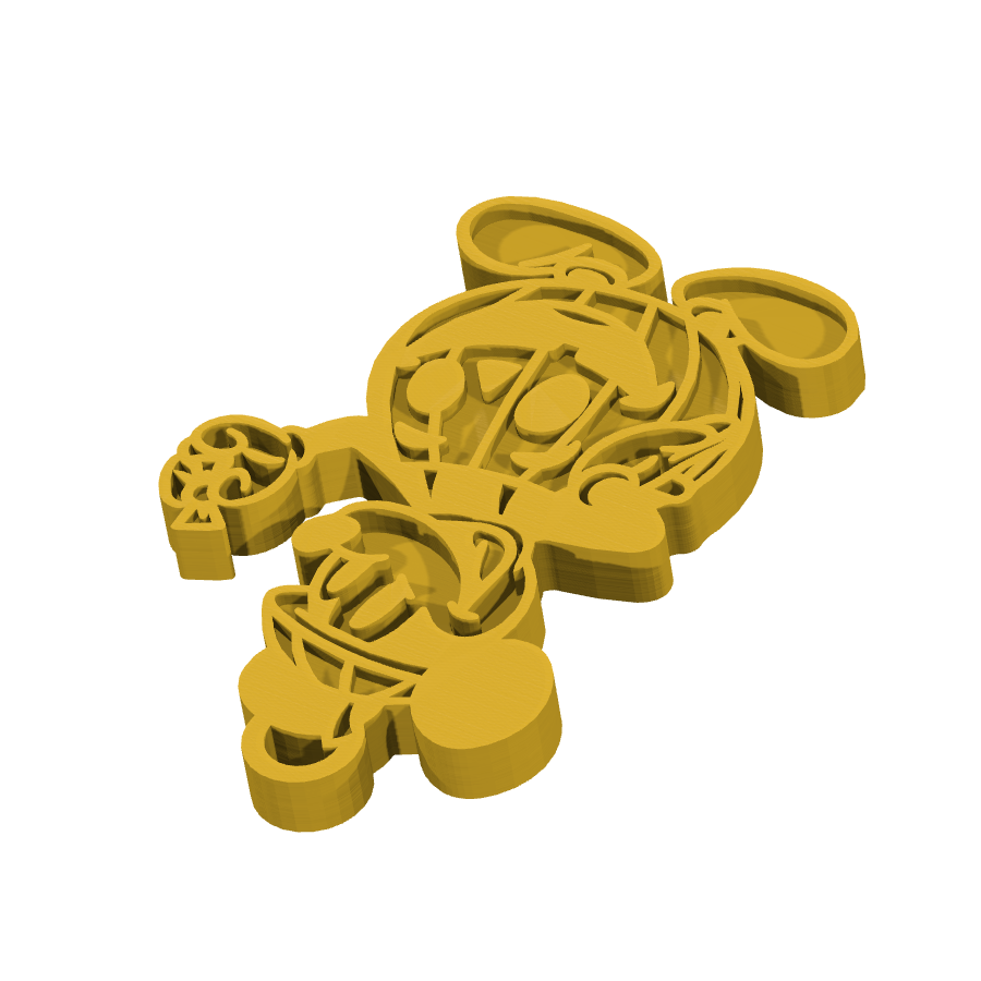 bild nr 6 på produkten: Mickey Mouse Nyckelring i Härlig Halloween-stil, inspirerad från Disneys klassiska tecknade serie om den ikoniska musen i en spöklikt skräckinjagande atmosfär, perfekt för fans av Mickey och Halloween-älskare över hela världen