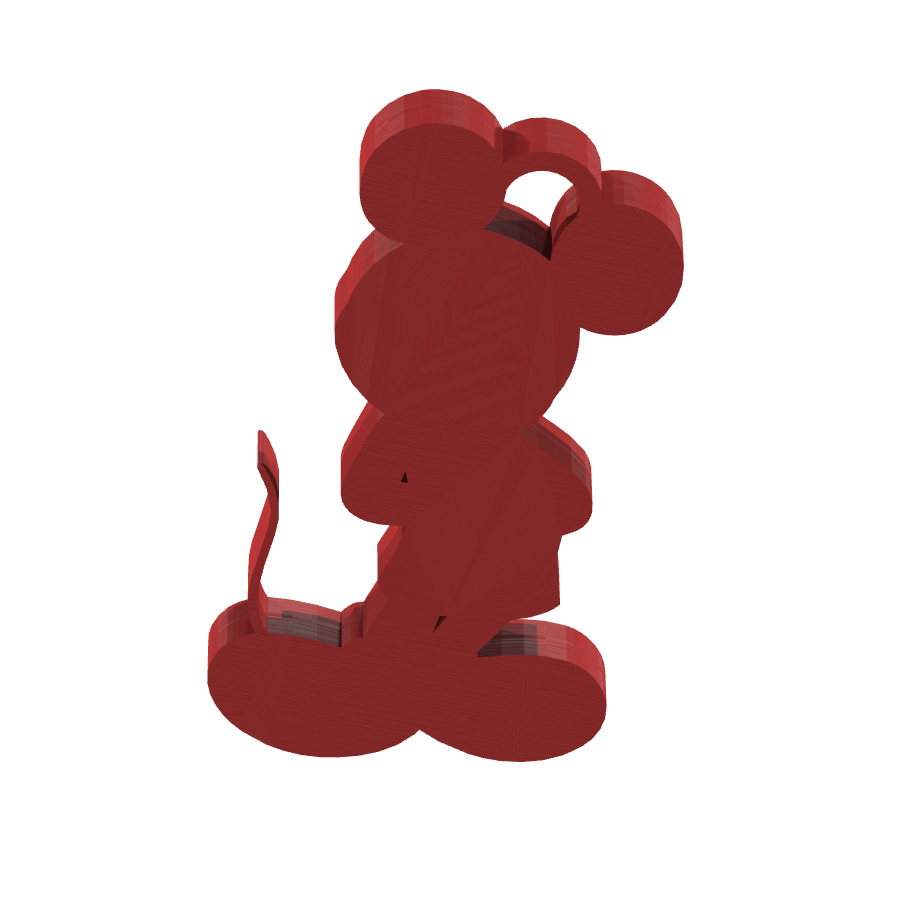 bild nr 5 på produkten: Unik nyckelring med Mickey Mouse-motiv, inspirerad från den klassiska Disney-karaktären, perfekt för fans av det ikoniska mus-temat, som kan användas för att lägga till en personlig touch på dina nycklar eller som en charmig dekoration