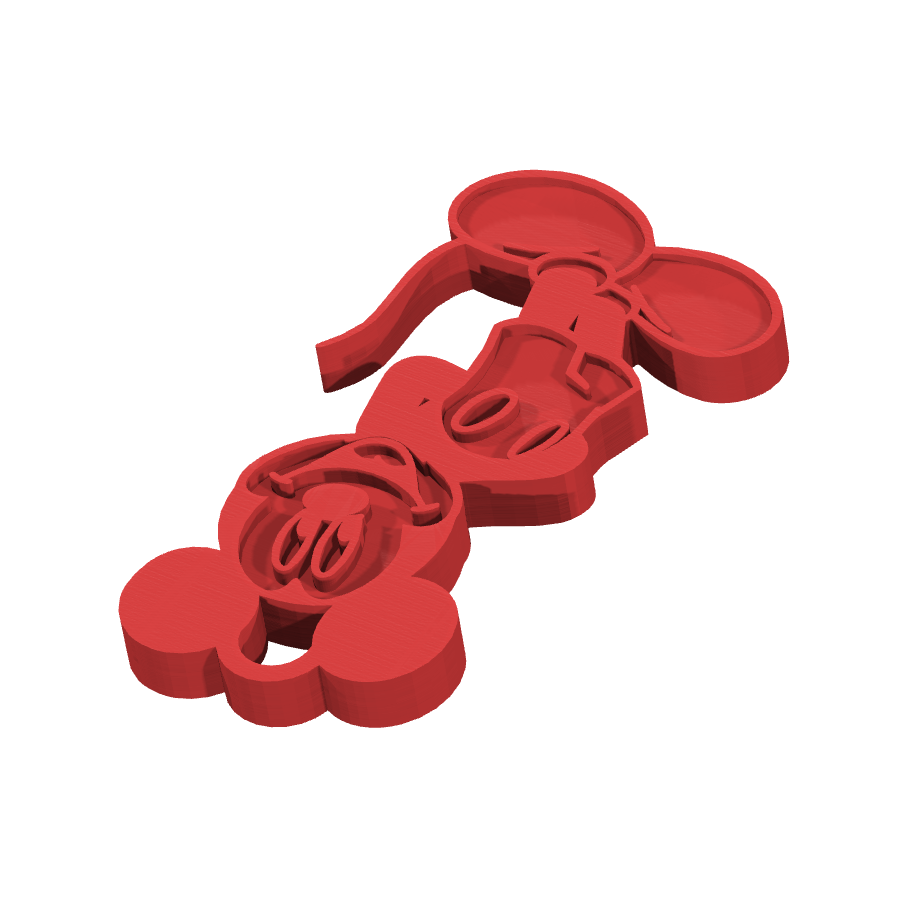 bild nr 6 på produkten: Unik nyckelring med Mickey Mouse-motiv, inspirerad från den klassiska Disney-karaktären, perfekt för fans av det ikoniska mus-temat, som kan användas för att lägga till en personlig touch på dina nycklar eller som en charmig dekoration